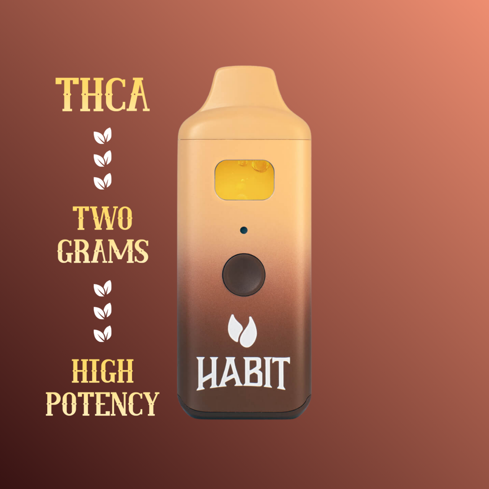 Habit Habit Live Resin THCA Disposable (2 Grams) - Alien Cookies