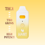 Habit Habit Live Resin THCA Disposable (2 Grams) - Wedding Cake