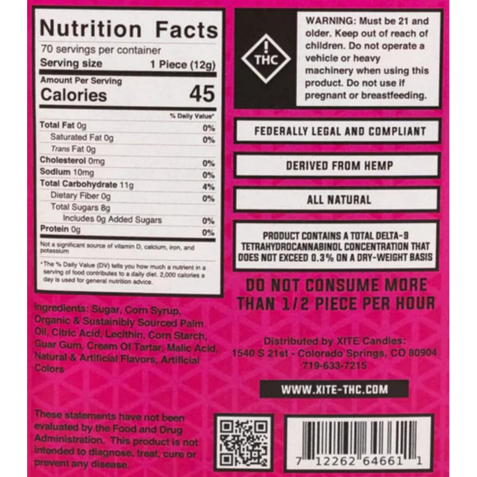 Xite Xite Strawberry Chews - 5 Pack