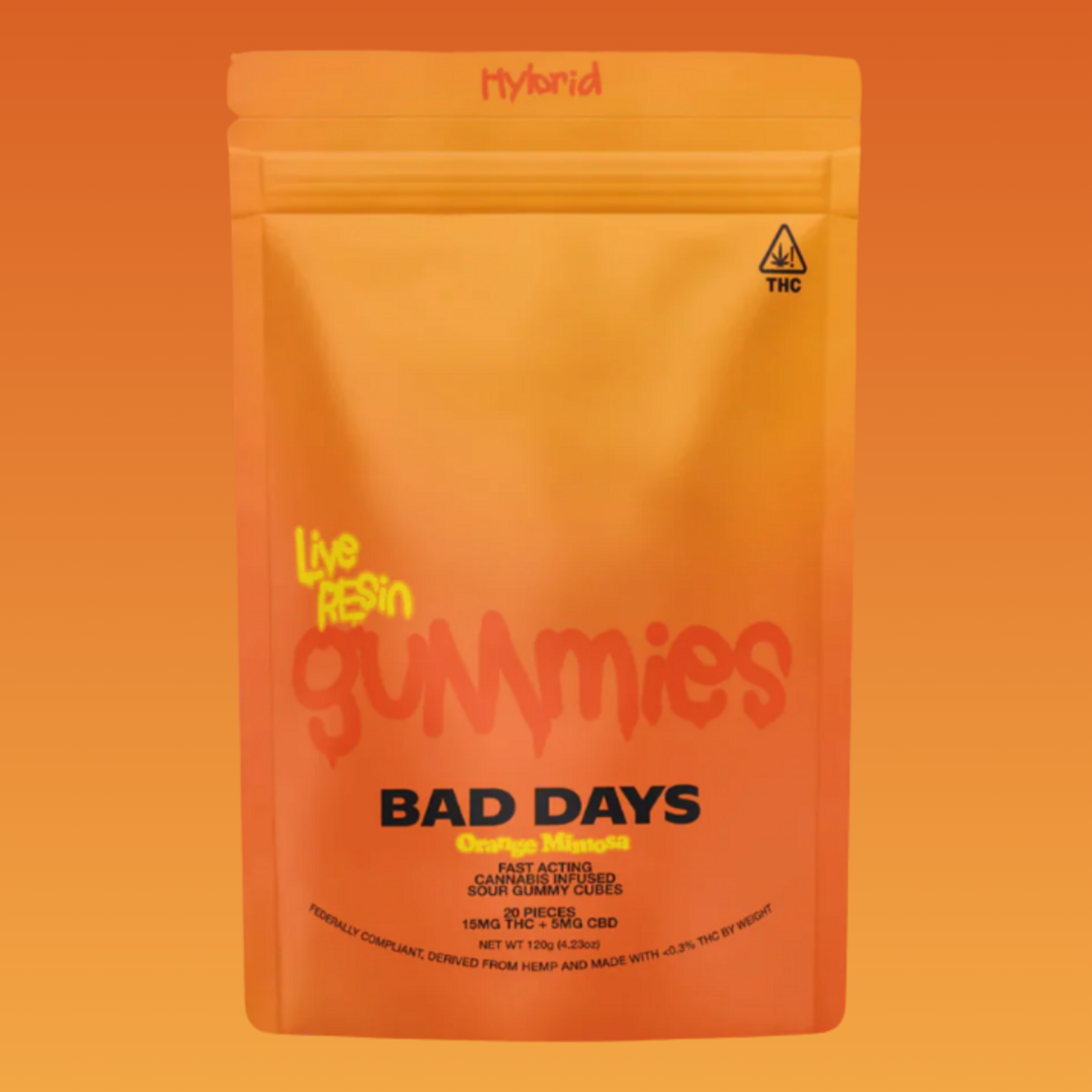 Bad Days Bad Days 300mg D9 + 100mg CBD Gummies