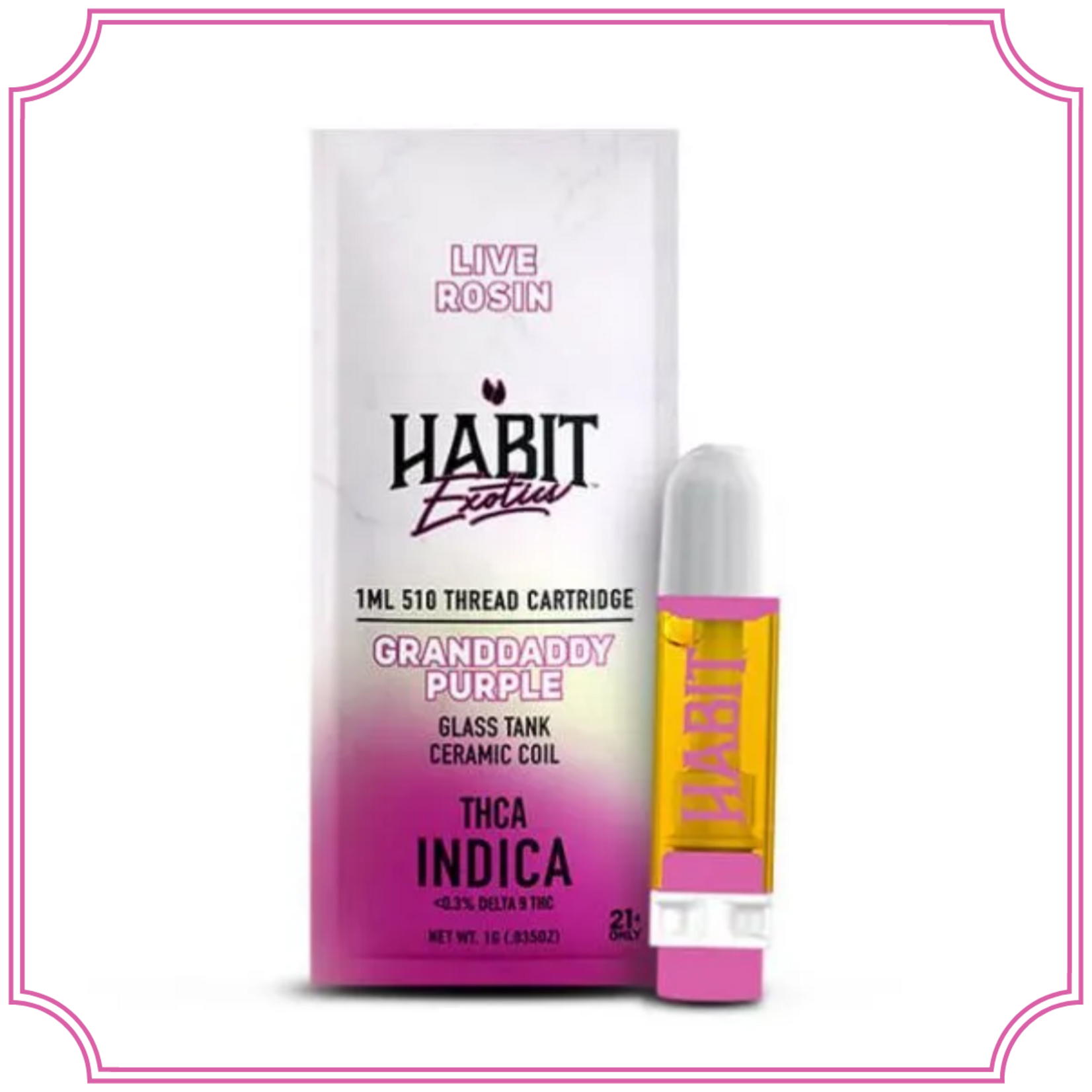 Habit Habit Exotics Exotica 1 Gram Cartridge