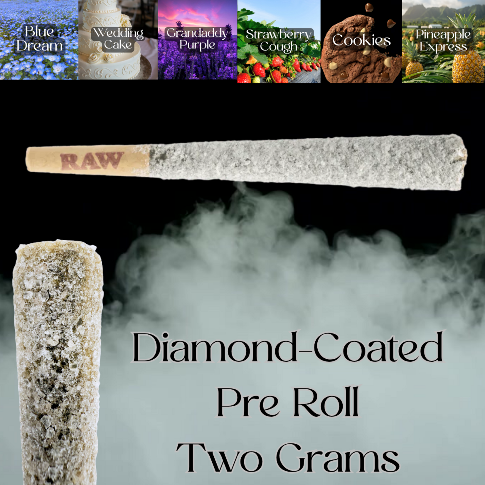 3rd Eye 3rd Eye Diamond-Coated Pre Roll (2 Grams)