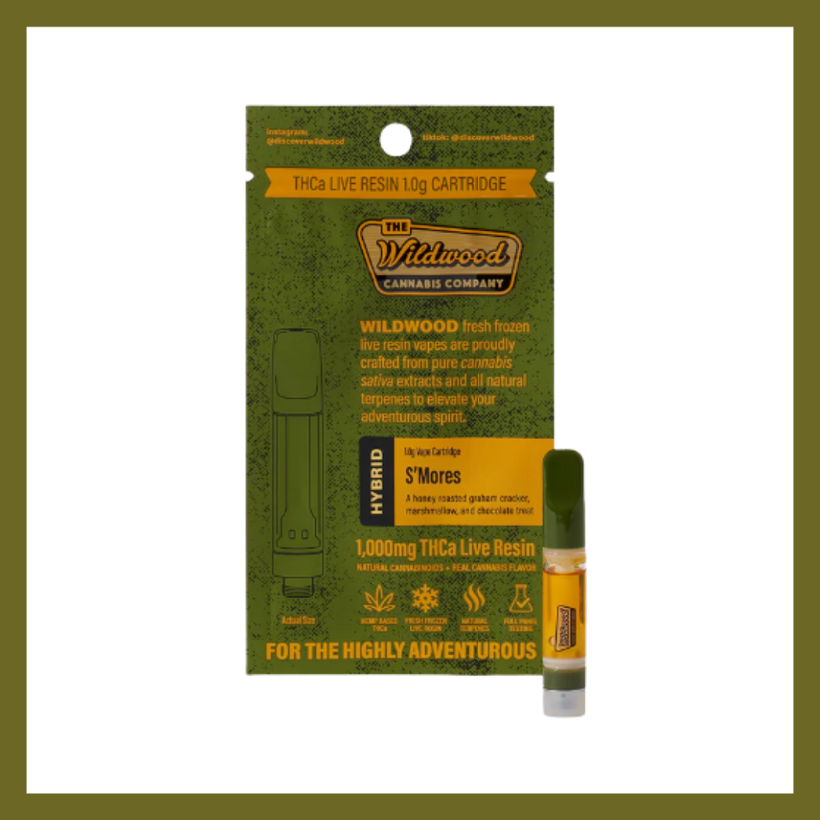 Wildwood Wildwood 1 Gram Cart