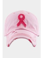 Pink Ribbon Cap
