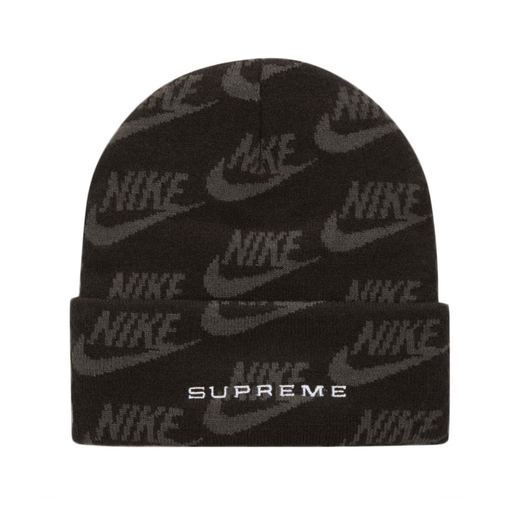 Supreme Nike Jacquard Logos Beanie (C 