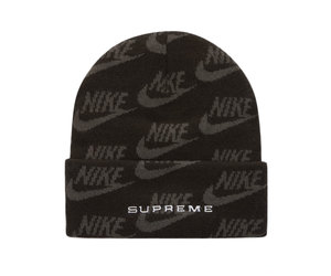 supreme nike jacquard logo beanie