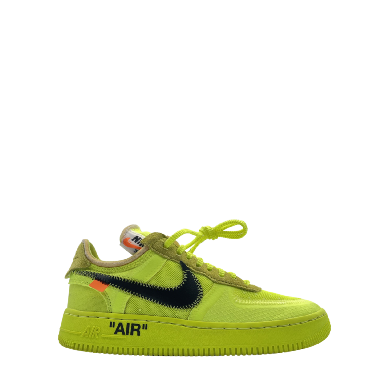 nike air force low off white volt
