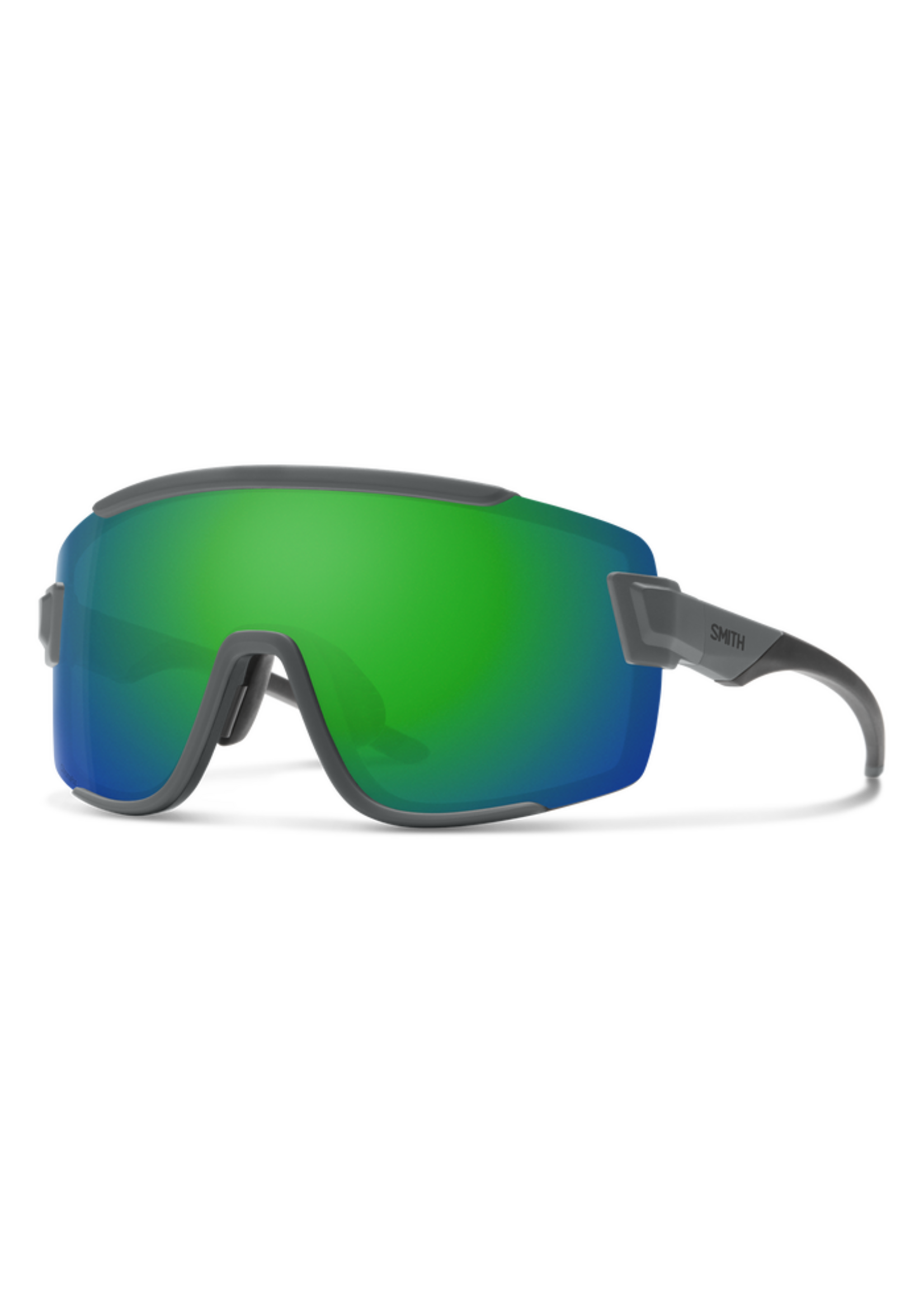 Smith Optics Wildcat Matte Cement ChromaPop Green Mirror / Clear