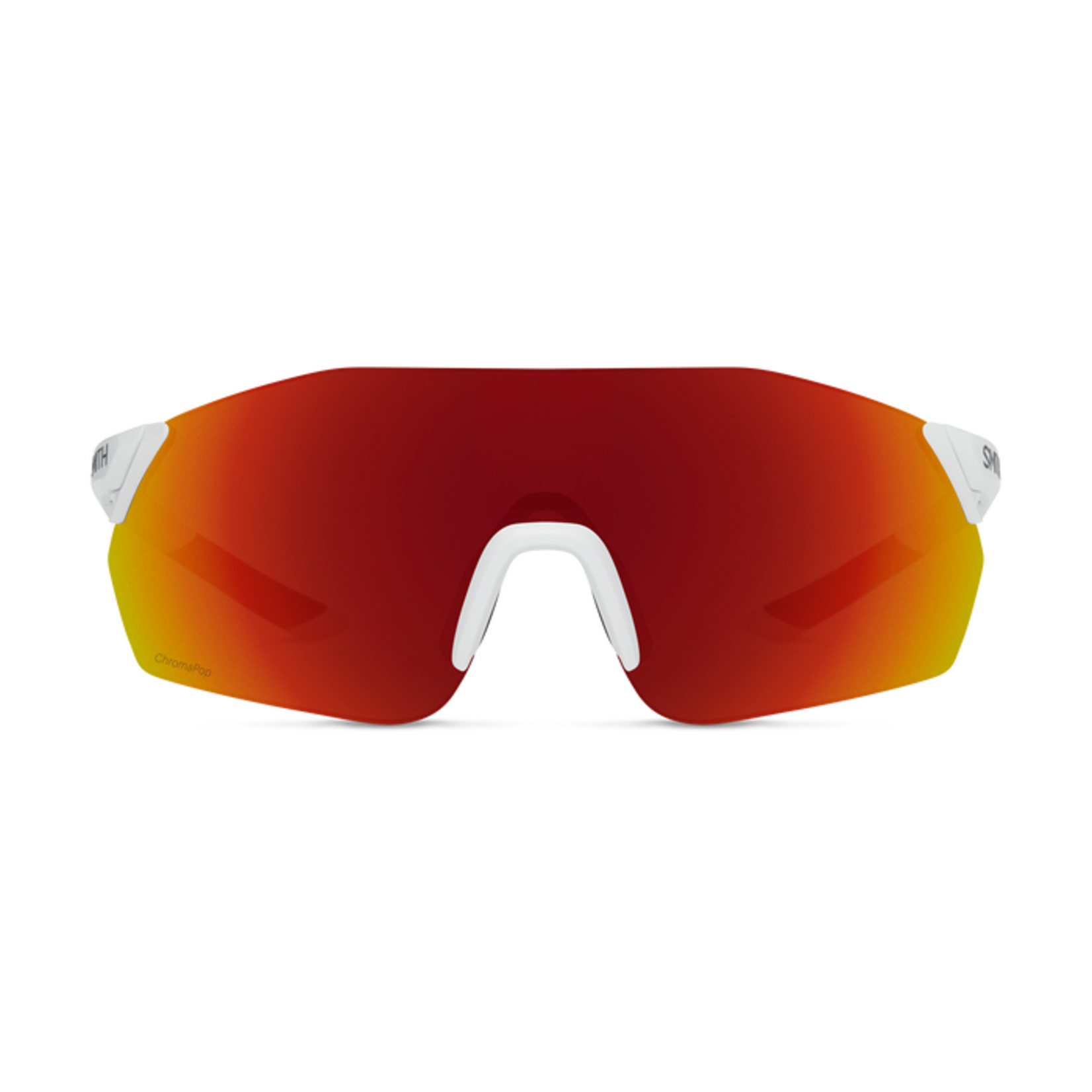 Smith Optics Smith Reverb W/ChromaPop Lenses Matte White ChromaPop Red Mirror