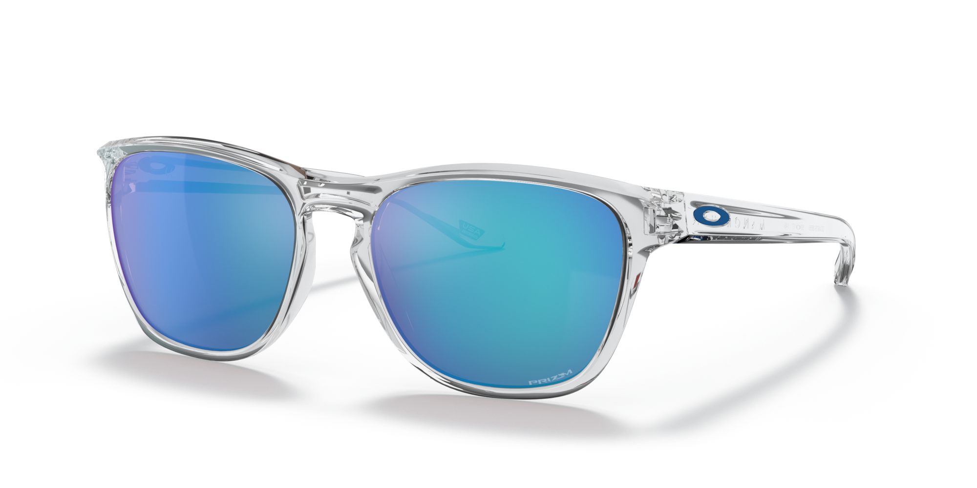 Oakley 0OO9479 Manorburn Polished Clear W/Prizm Sapphire