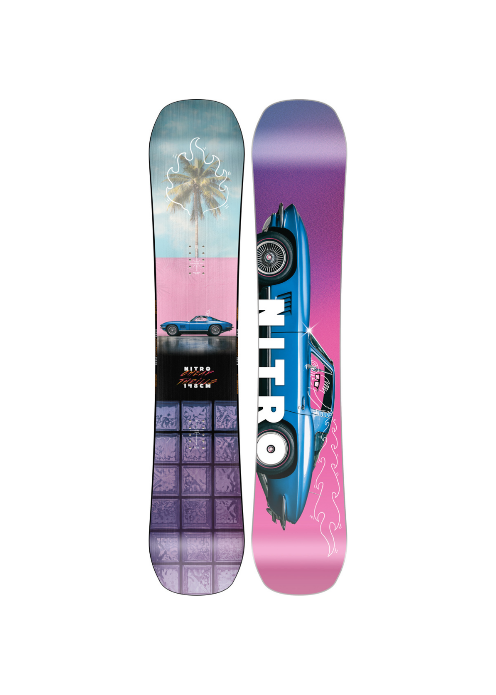 Nitro Snowboards 2025 CHEAP THRILLS 155