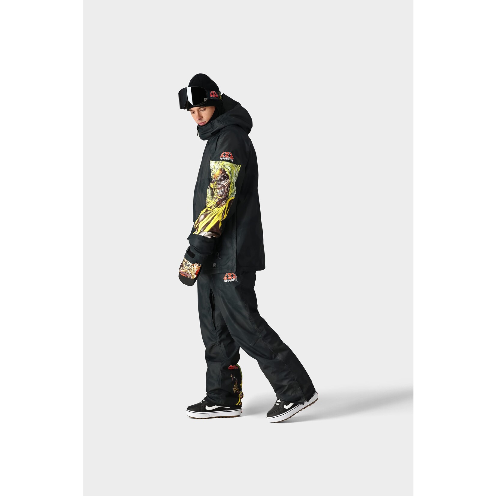 686 686 Renewal Insulated Anorak Jacket Iron Maiden