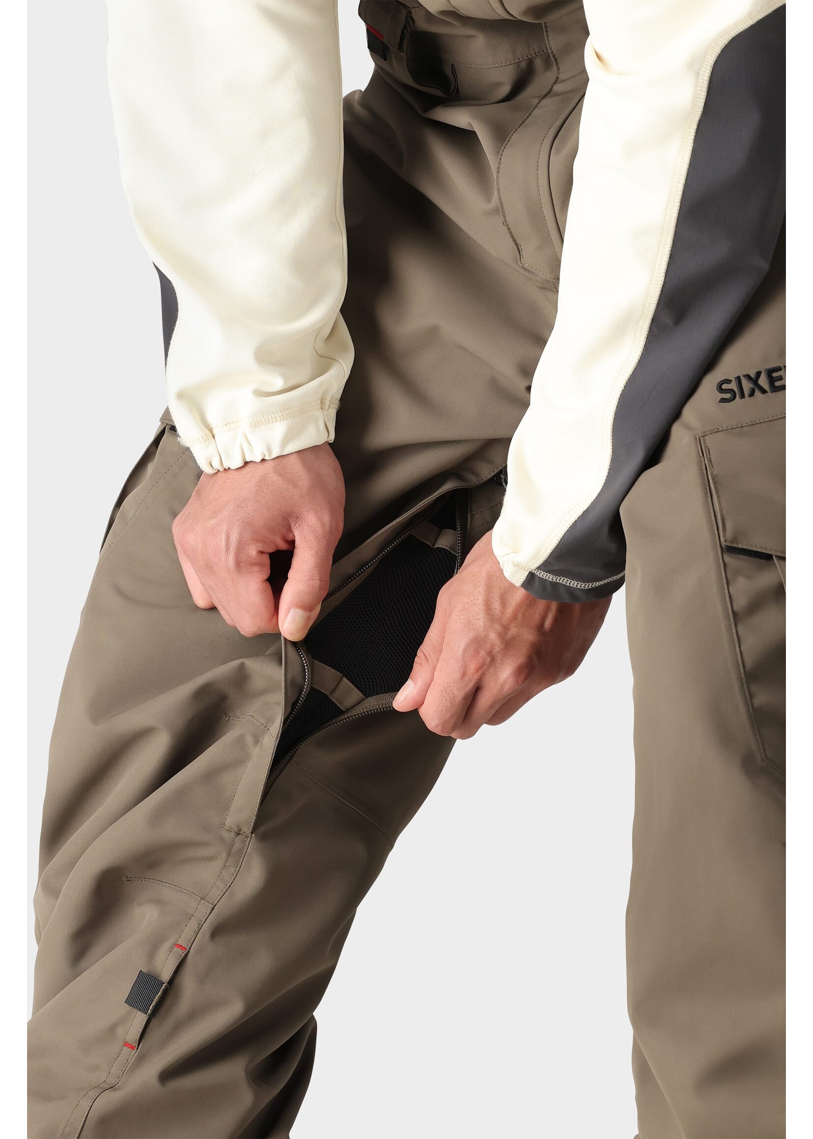 686 686 Smarty 3 In 1 Cargo Bib Tobacco