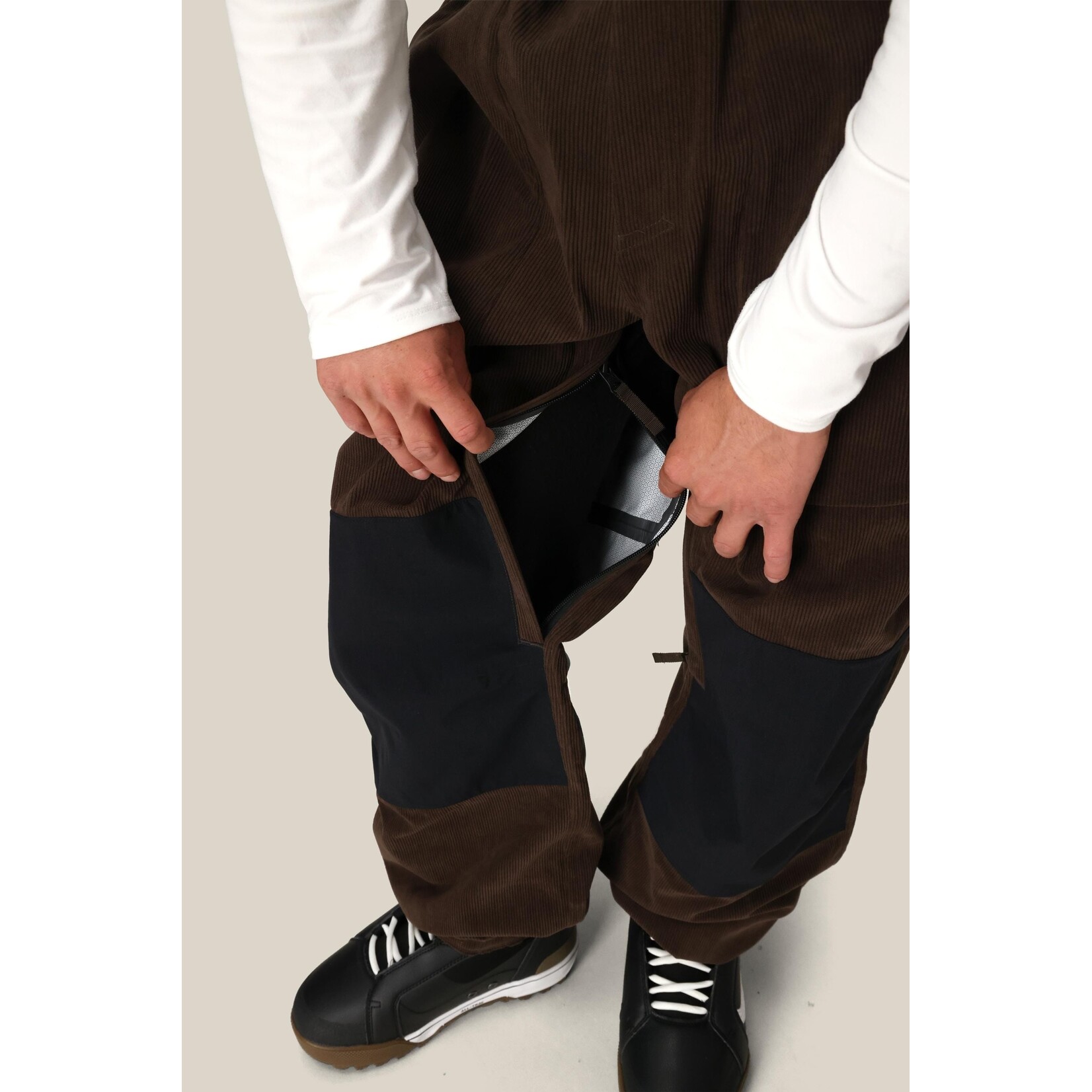 686 MENS 2.5L GHOST PANT COFFEE CORDUROY