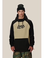 686 MENS BONDED FLEECE HOODY SAGE COLORBLOCK