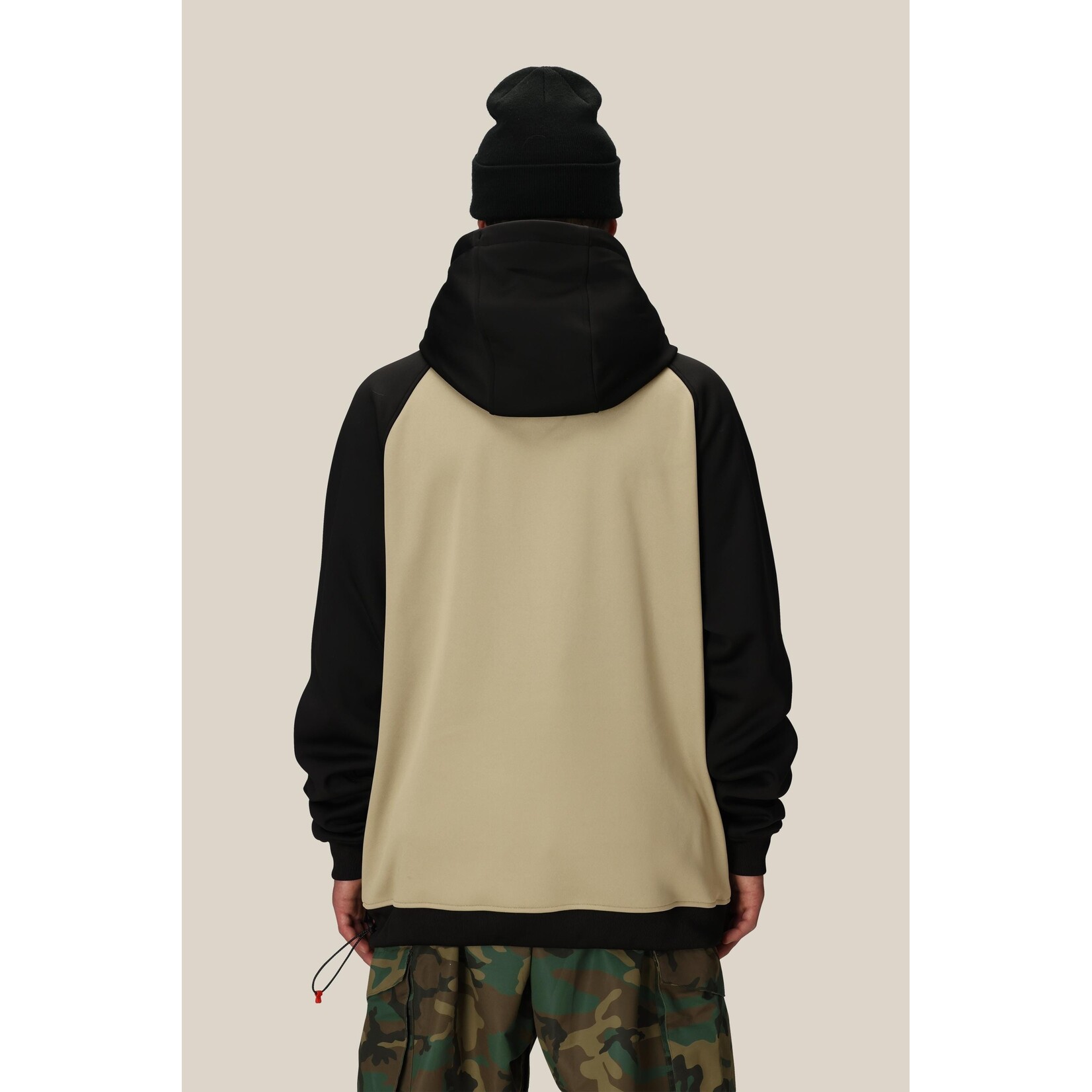 686 MENS BONDED FLEECE HOODY SAGE COLORBLOCK