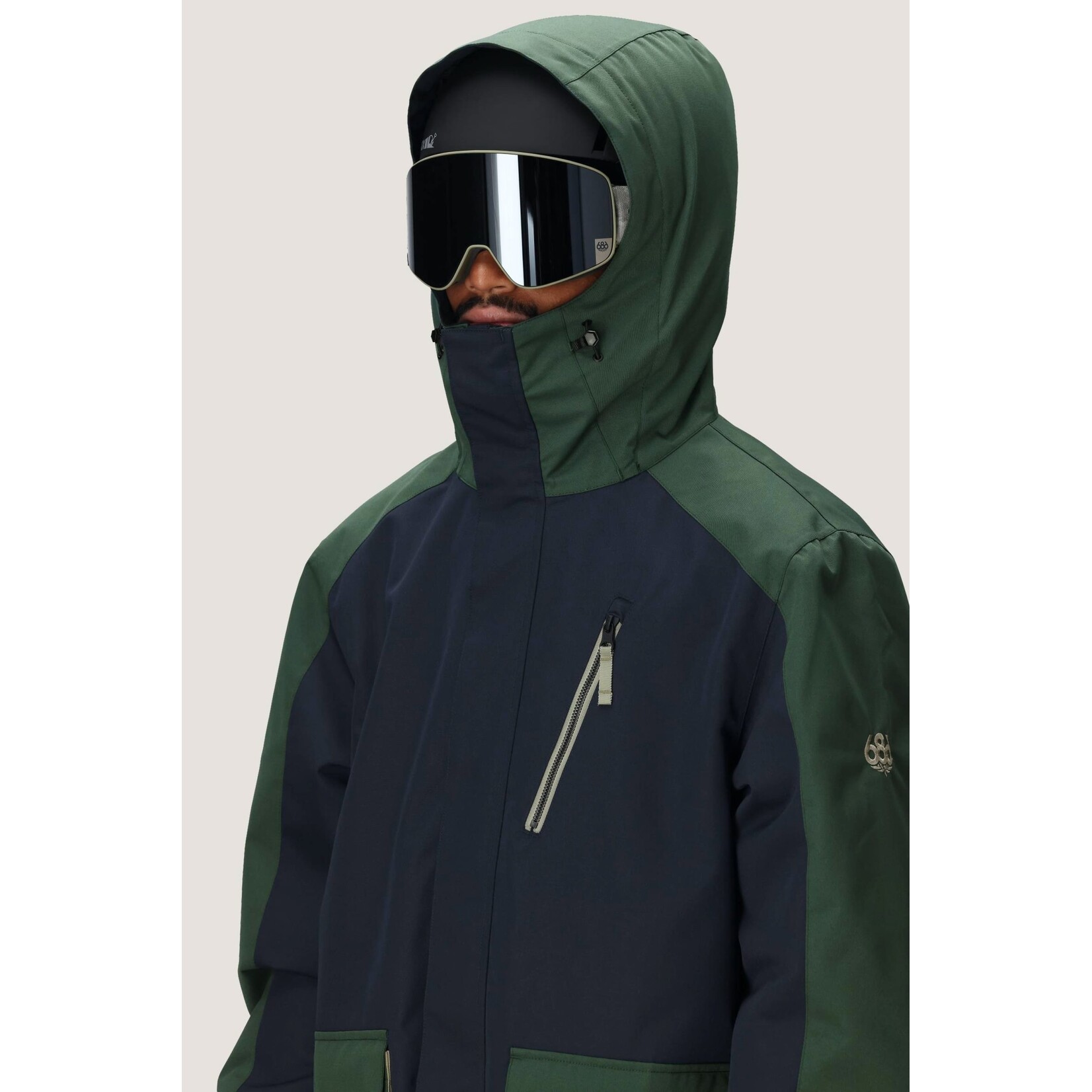 686 MNS NIGHTLINE INSULATED JACKET NAVY COLORBLOCK
