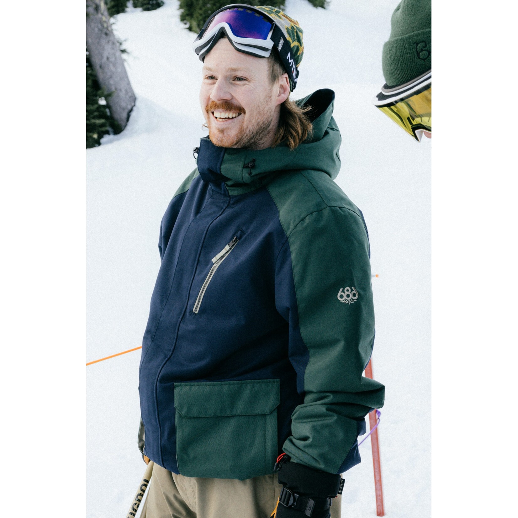 686 MNS NIGHTLINE INSULATED JACKET NAVY COLORBLOCK