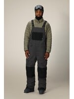 686 MENS HOT LAP INSULATED BIB CHARCOAL COLORBLOCK