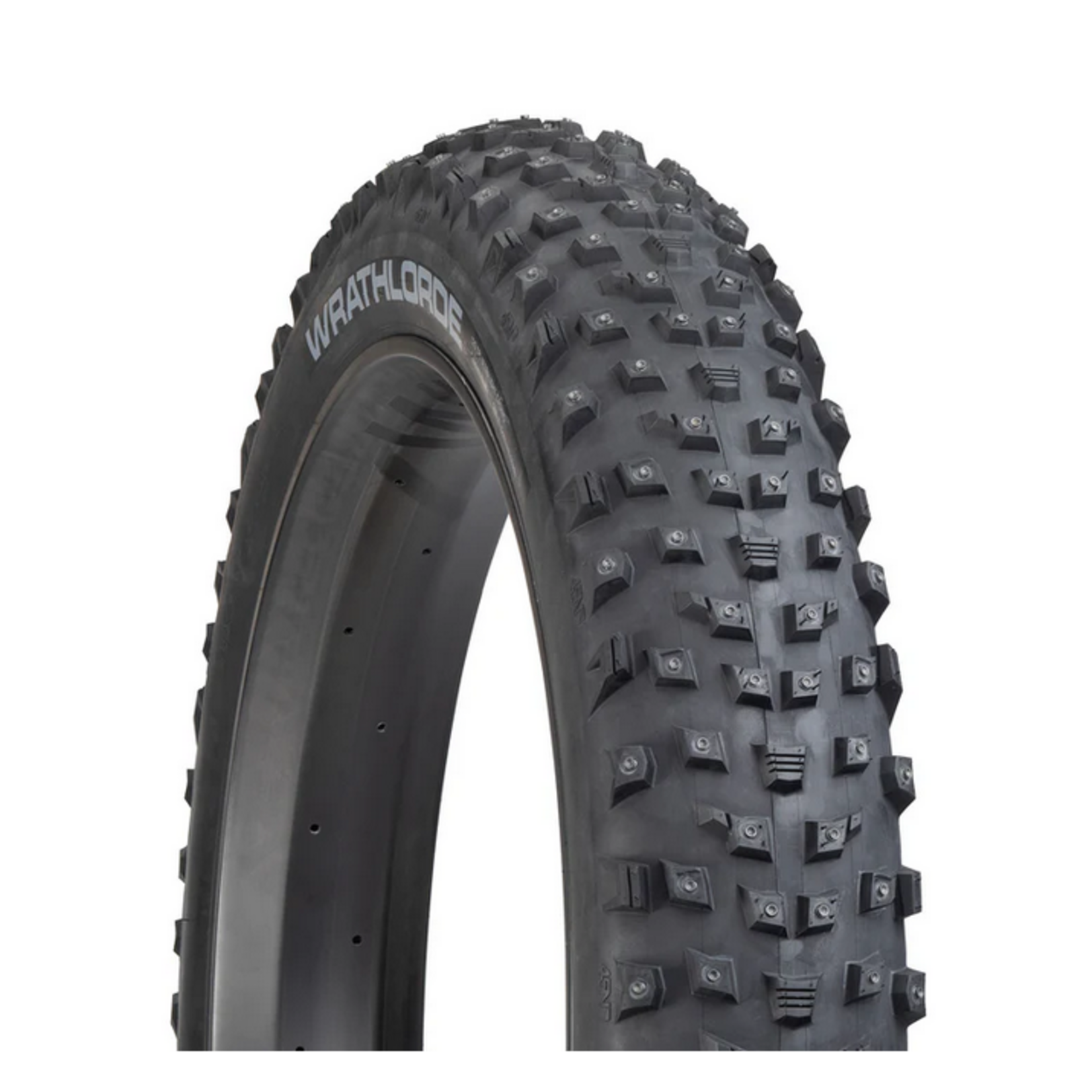 45NRTH 45NRTH Wrathlorde Tire - 27.5 x 4, Tubeless, Folding, Black, 120 TPI, 300 XL Concave Carbide Studs