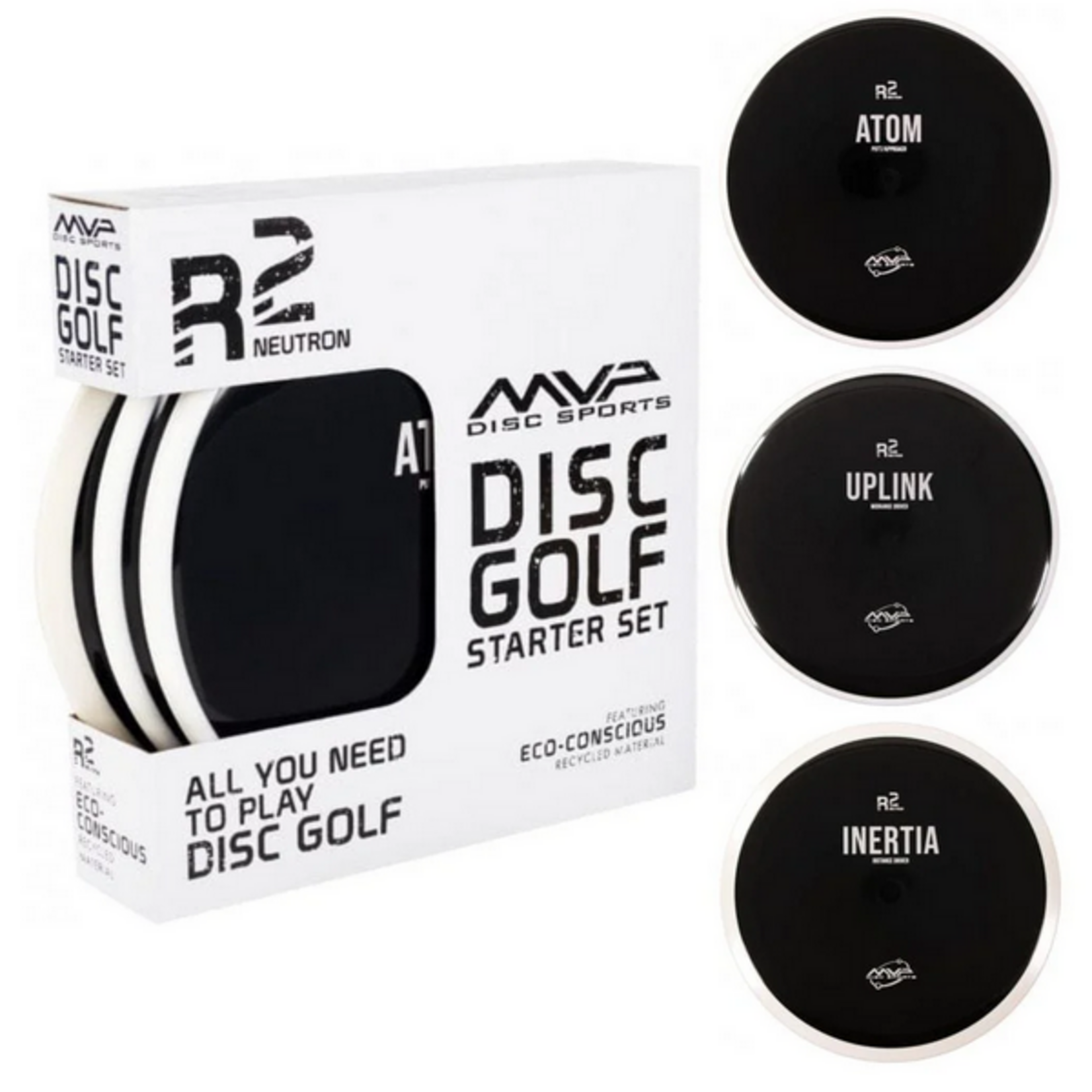 Disc Golf Starter Set (MVP R2 Neutron Box Set)