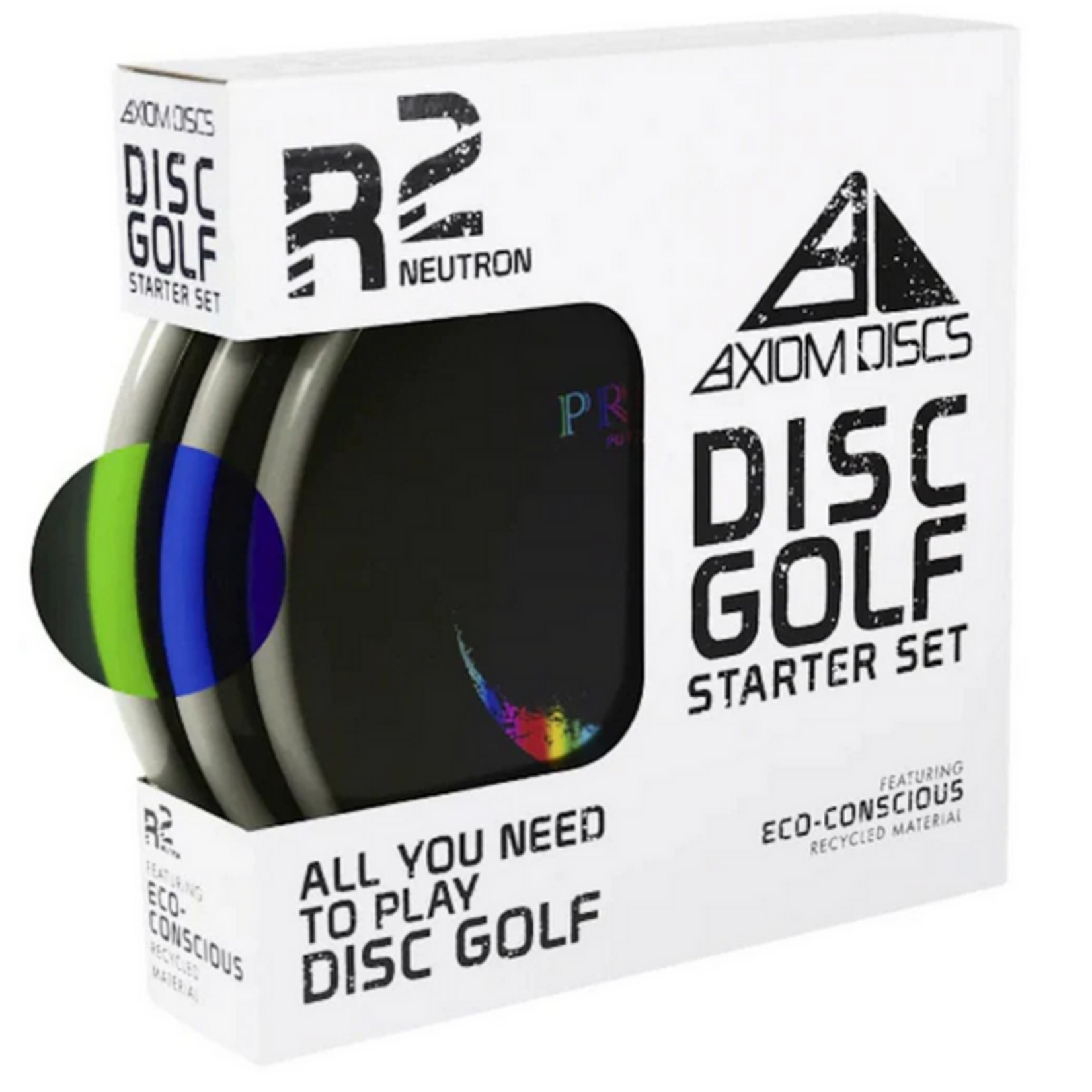 Disc Golf Starter Set (Axiom Eclipse Glow R2 Neutron Box Set)