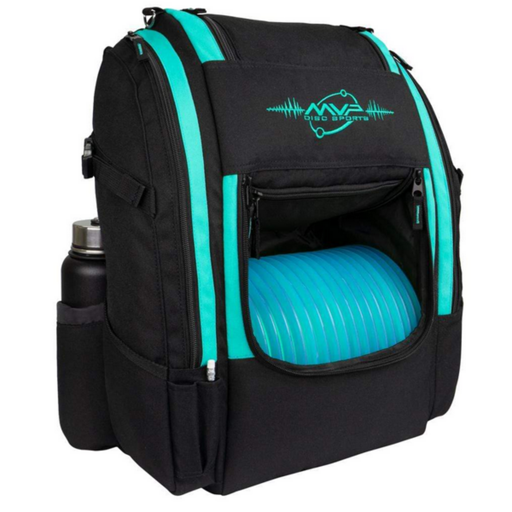 MVP Disc Sports Disc Golf Bag (MVP Voyager Lite - 20 to 22 Disc Capacity)