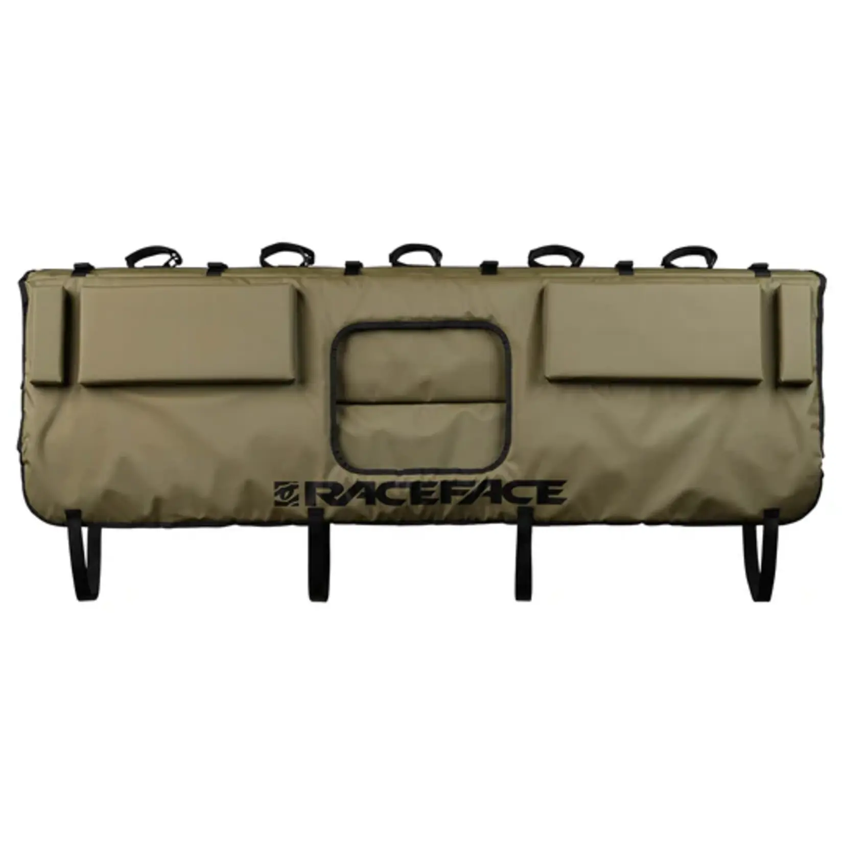 Race Face T2 Tailgate Pad-Olive-Full Size Truck