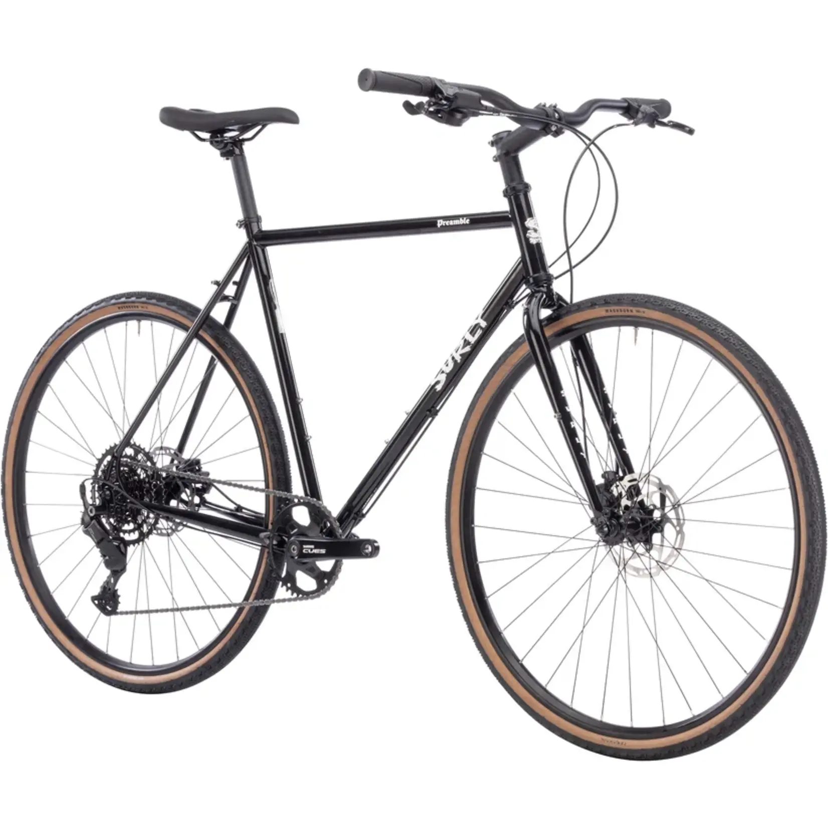 Surly Surly Preamble Flat Bar Bike - 700c, Steel, Hi-Viz Black, Medium