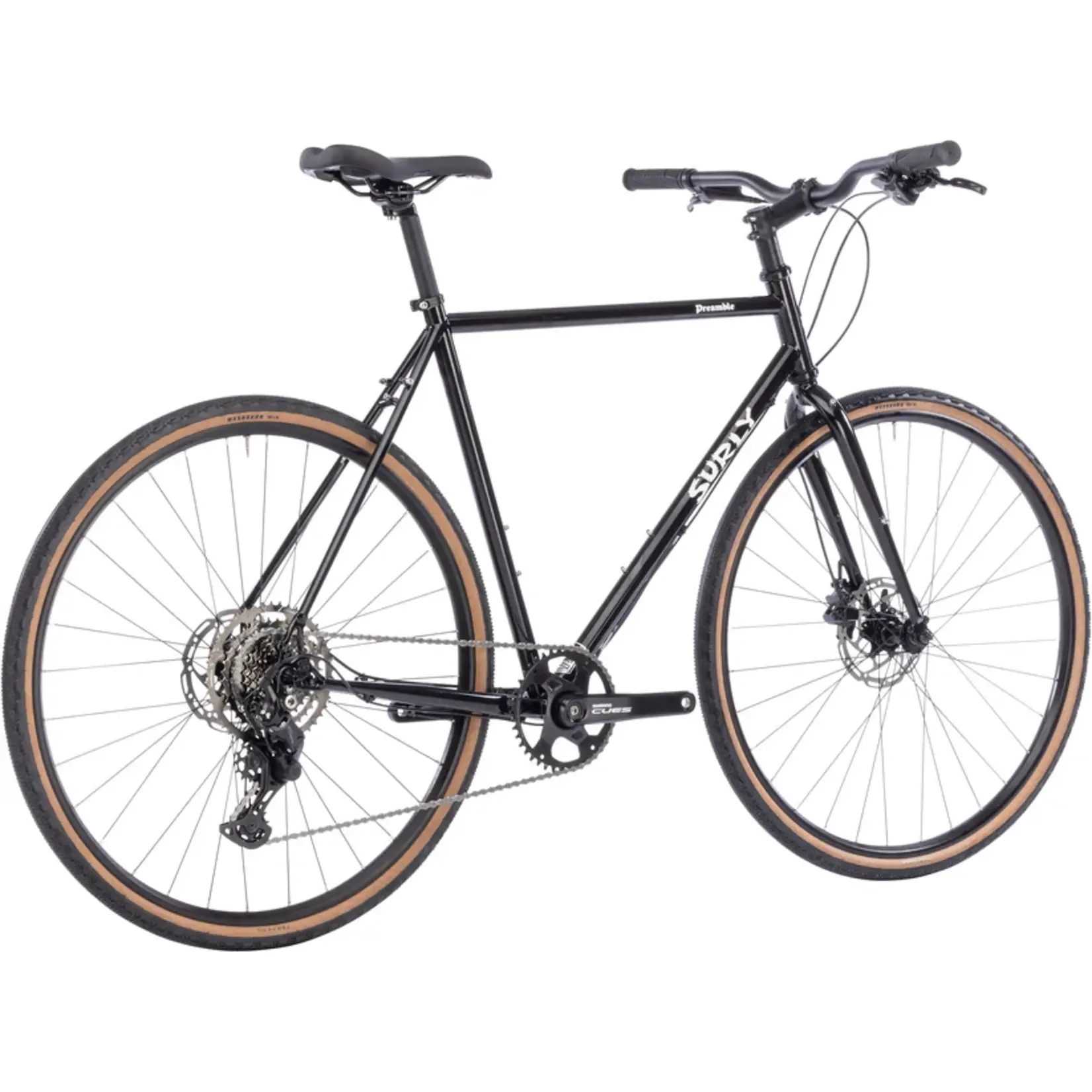 Surly Surly Preamble Flat Bar Bike - 700c, Steel, Hi-Viz Black, Medium