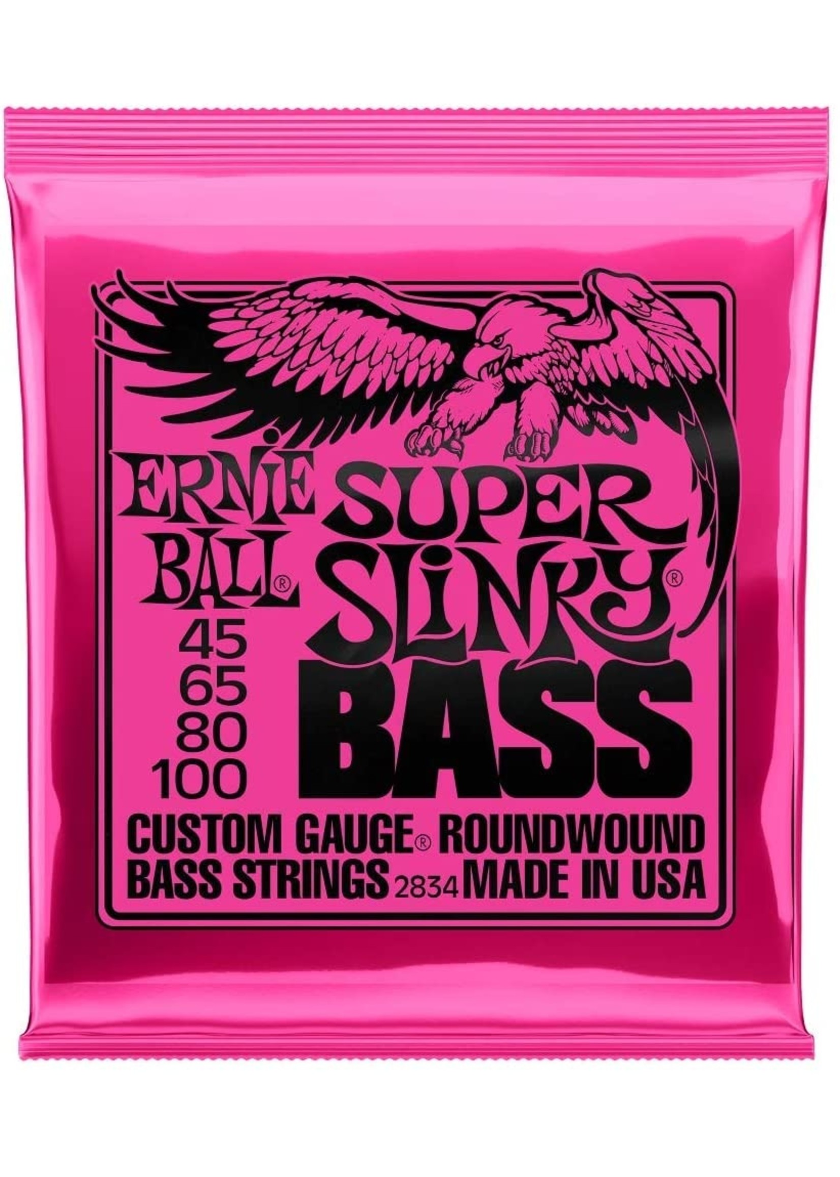 Ernie Ball Ernie Ball Super Slinky Bass Strings 45-100