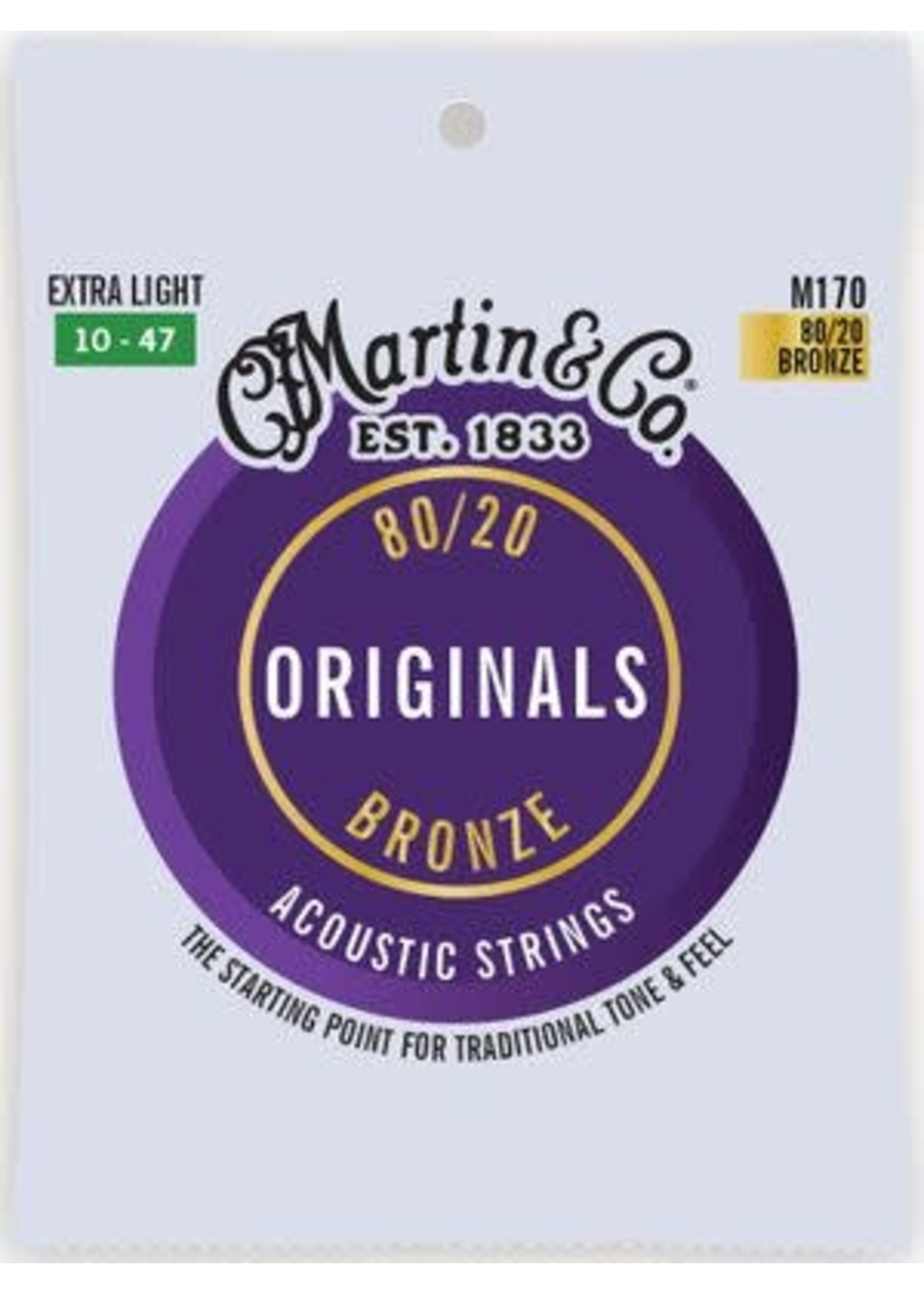 Martin & Co. Martin & Co. Original Extra Light Acoustic Strings MA170