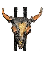 Made in the USA - Steer Skull Bolo Tie