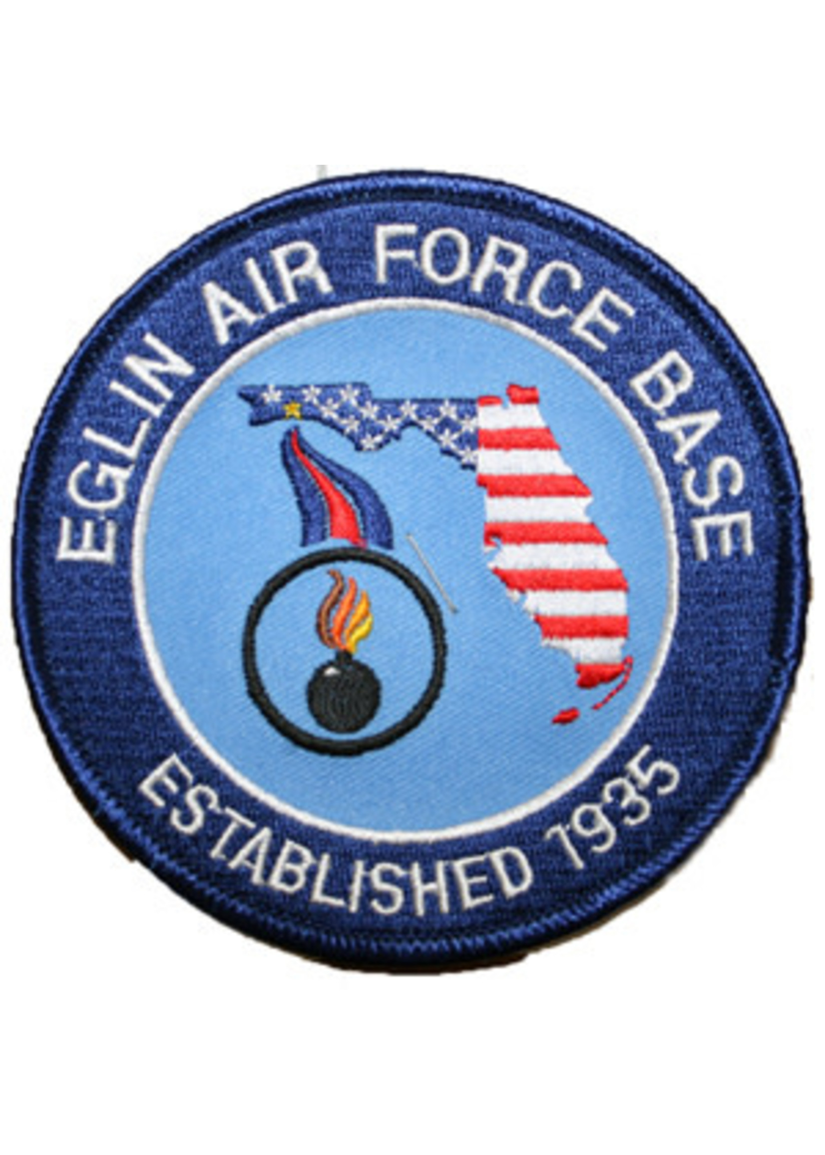 Robert Seifert Patches Patch Eglin AFB Estd. 1935 (Bomb)