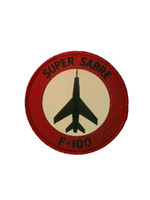 Robert Seifert Patches Patch F-100 Super Sabre Red