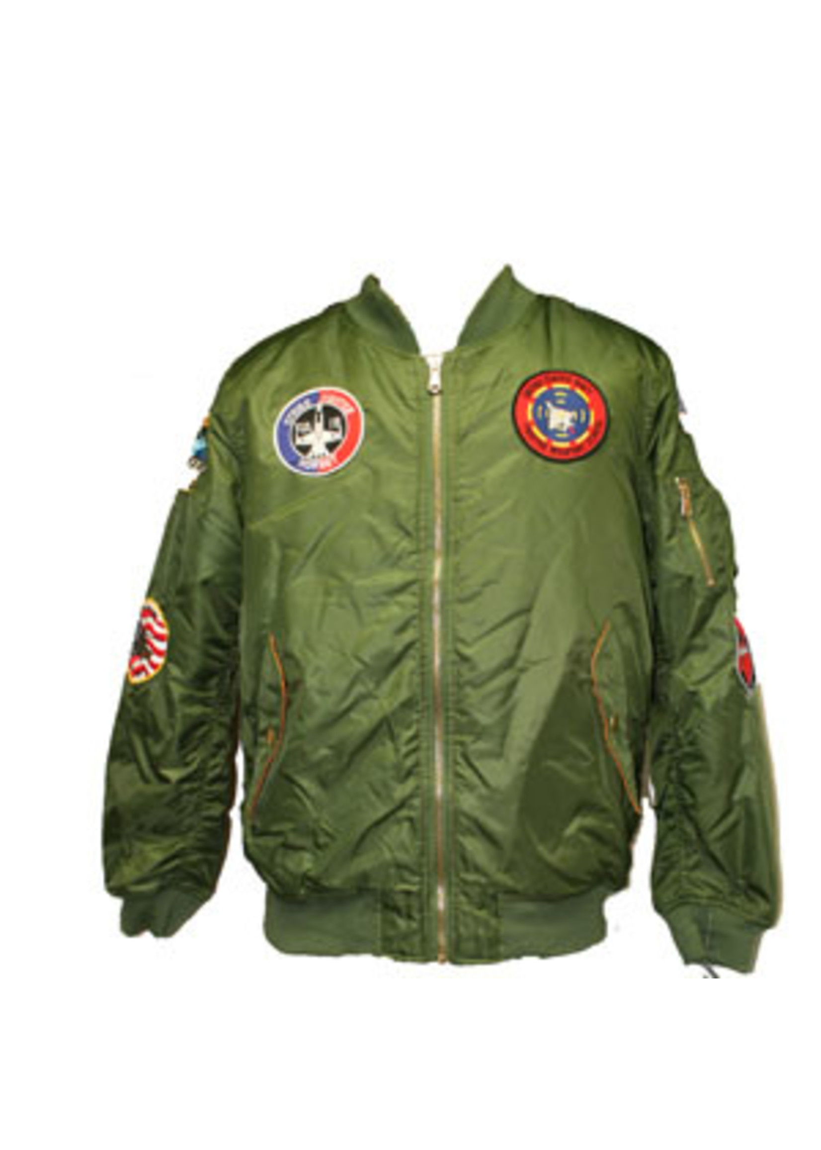 Up and Away Adult Green Bomber Jacket