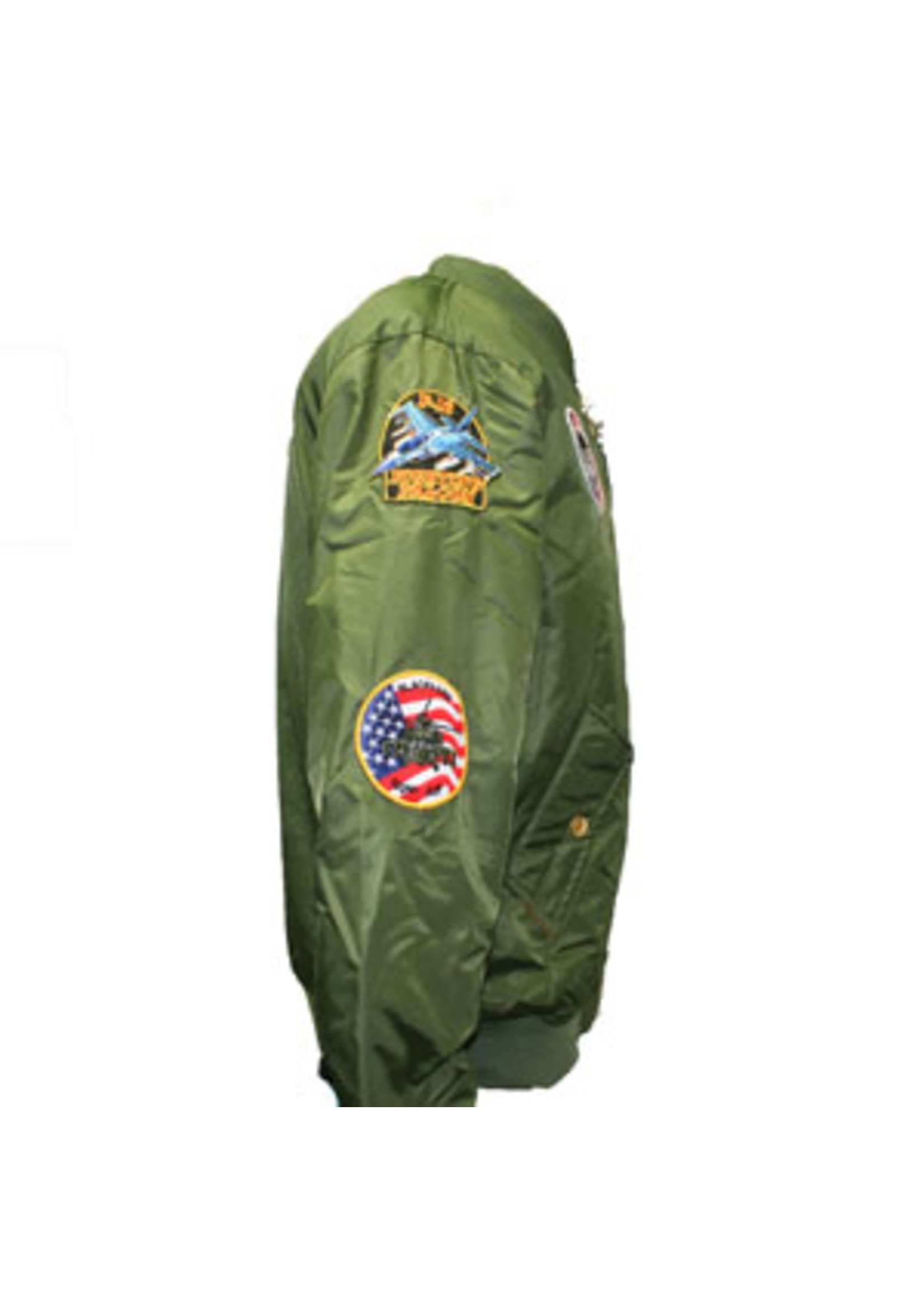 Up and Away Adult Green Bomber Jacket