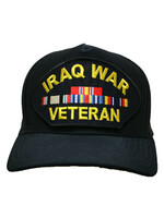 Eagle Crest Cap Iraq War Veteran with Ribbons