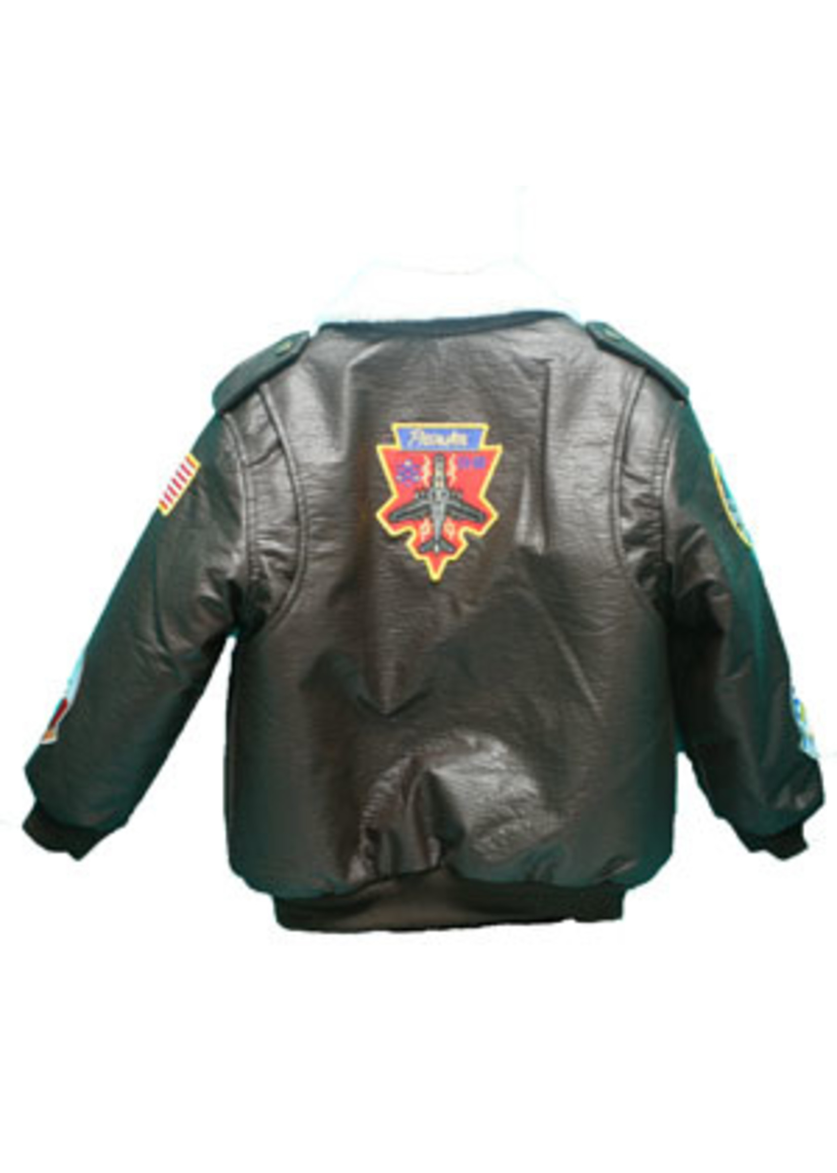 Up and Away Youth Brown A-2 Bomber Jacket  7