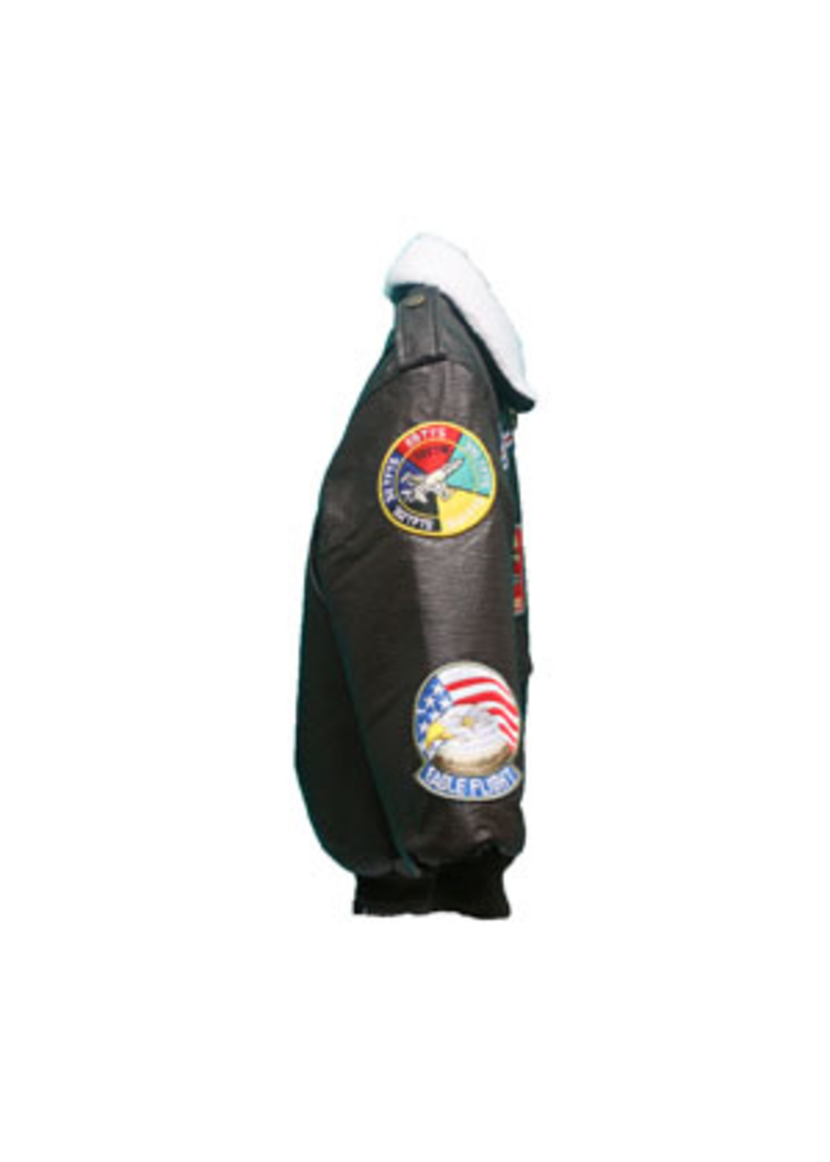 Up and Away Youth Brown A-2 Bomber Jacket  7