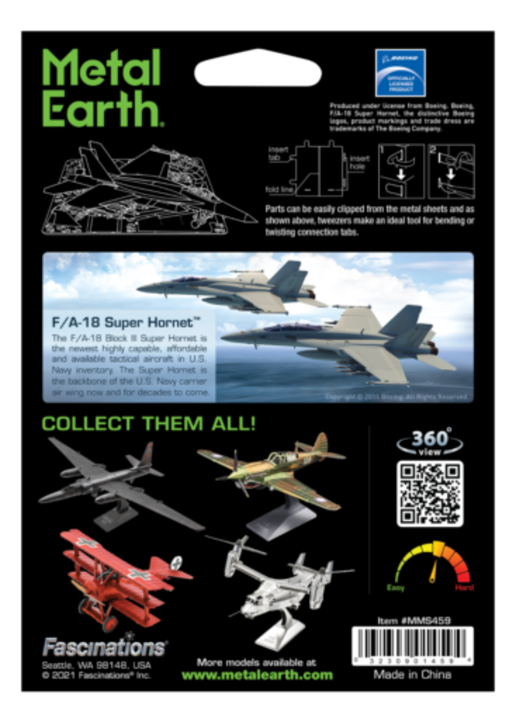 Metal Earth Metal Earth F/A -18 Super Hornet