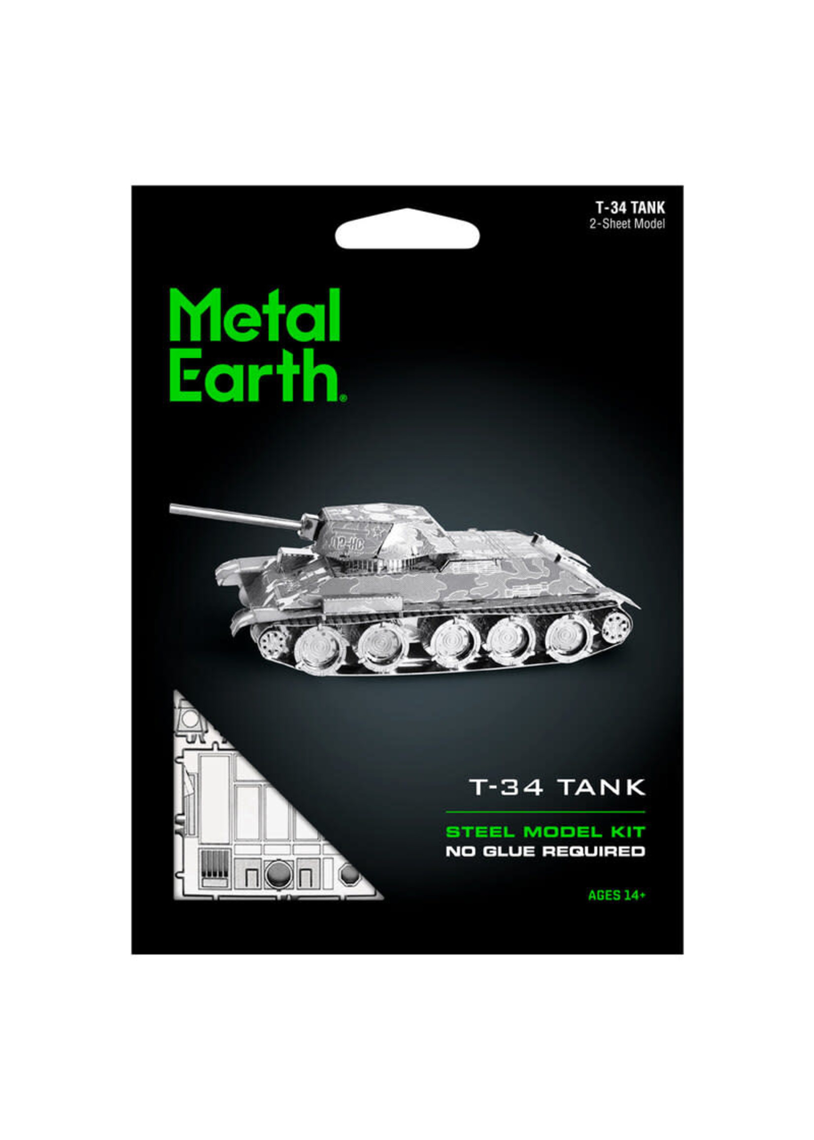 Metal Earth Metal Earth T-34 Tank