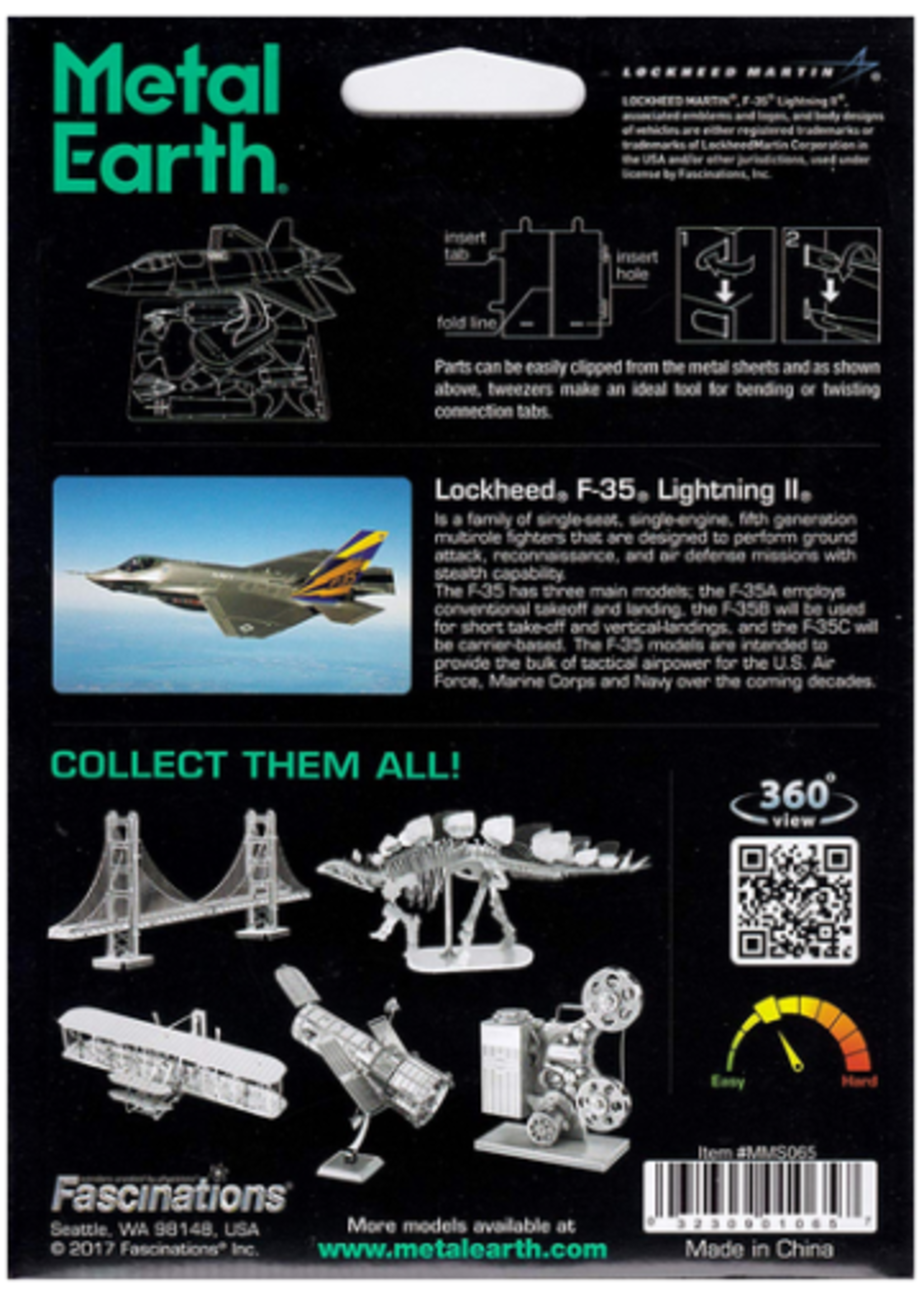 Metal Earth Metal Earth F-35 Lightning II