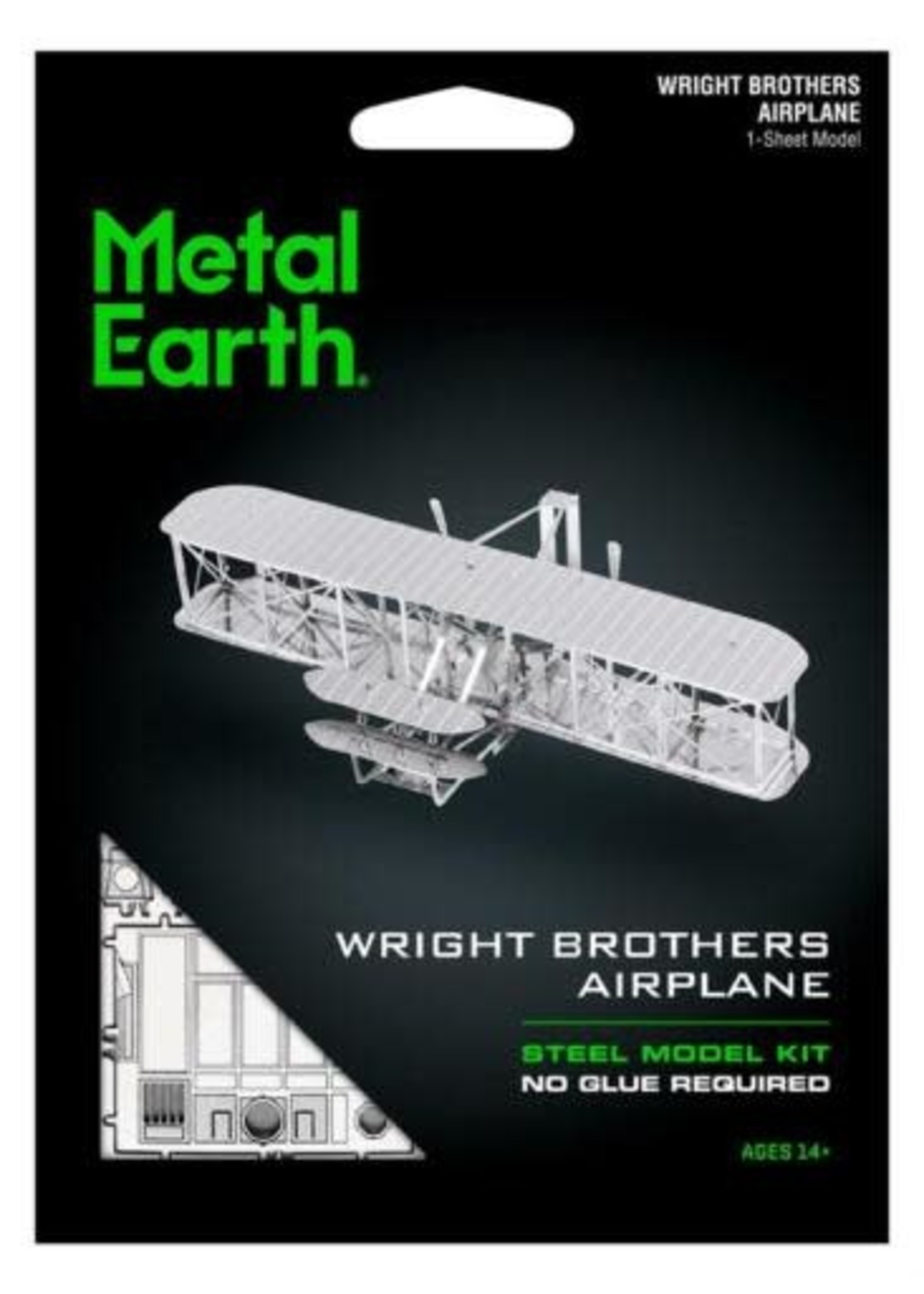 Metal Earth Metal Earth Wright Brothers Plane