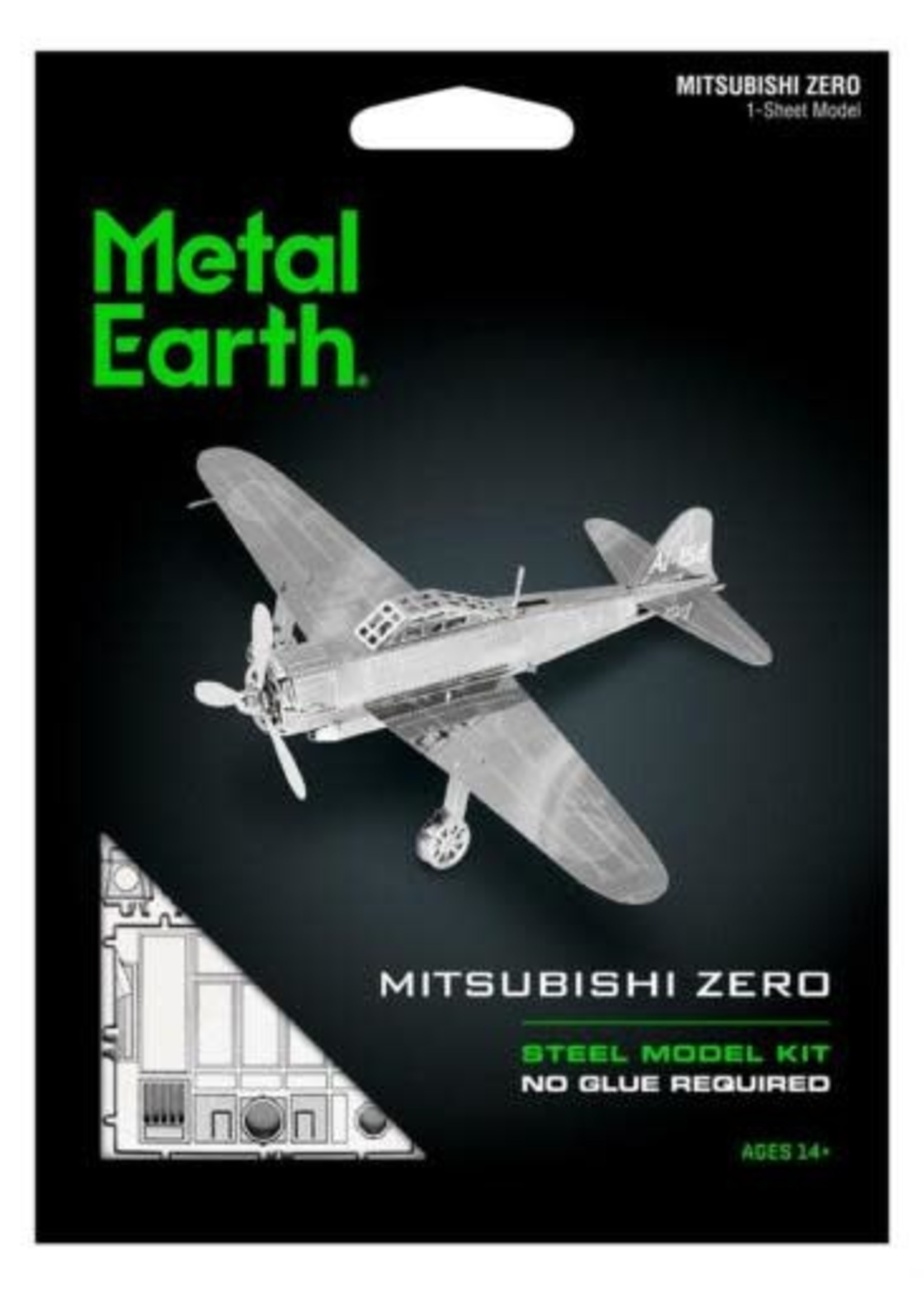 Metal Earth Metal Earth Mitsubishi Zero