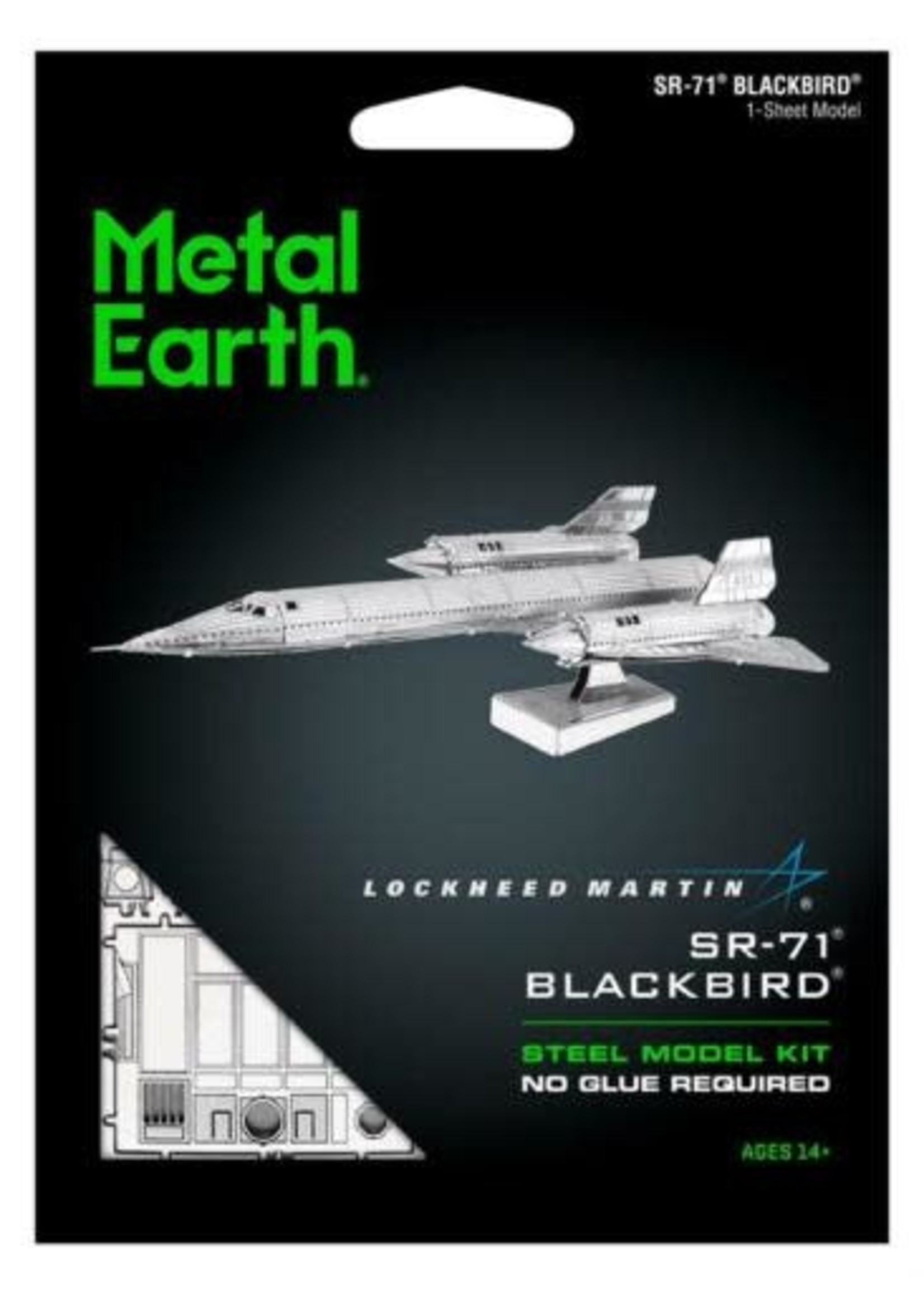 Metal Earth Metal Earth SR-71 Blackbird