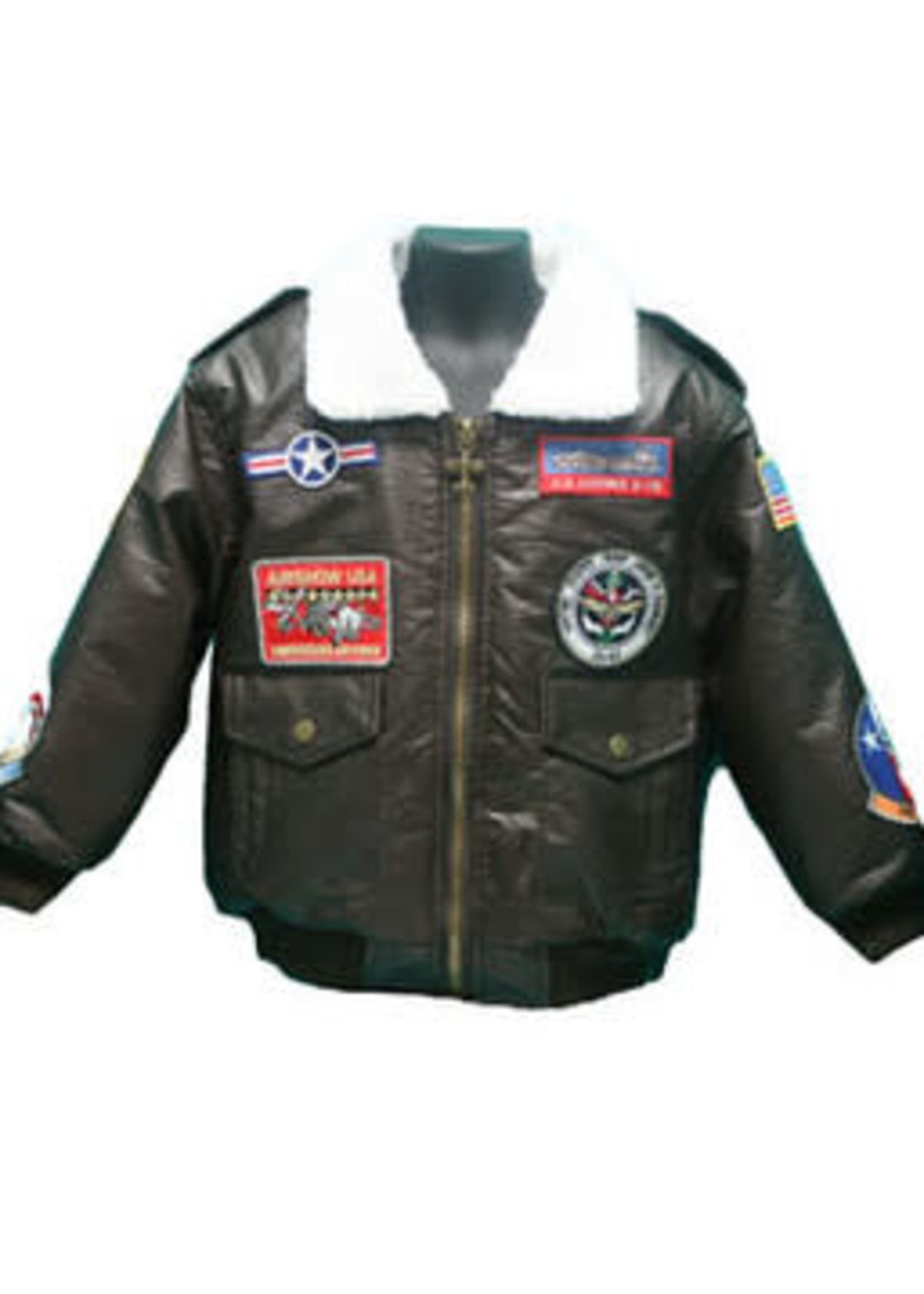 Up and Away Youth Brown bomber Jacket 4T