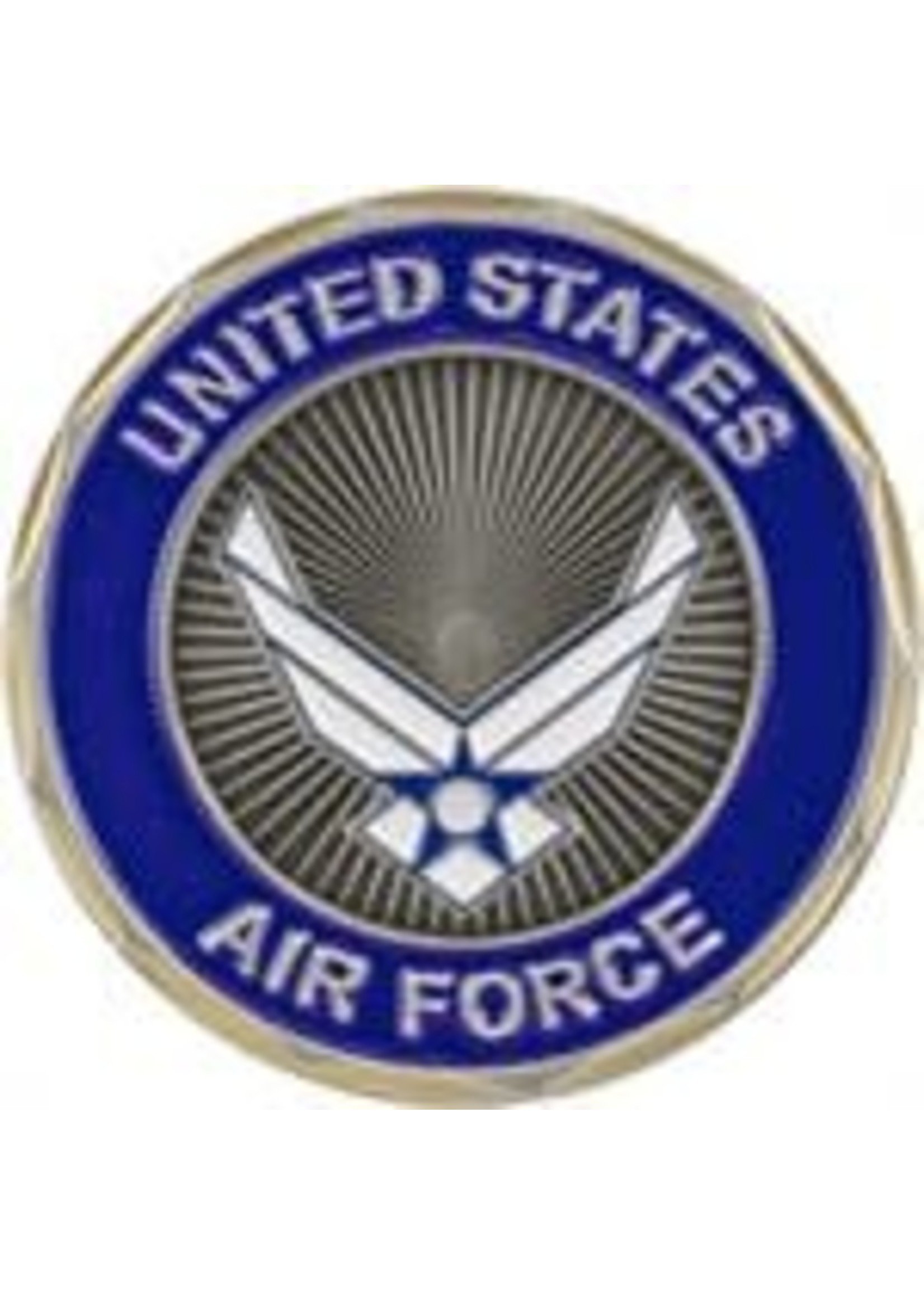 Eagle Crest Challenge Coin Air Force Logo Airmen's Creed