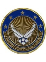 Eagle Crest Challenge Coin - Air Force Values