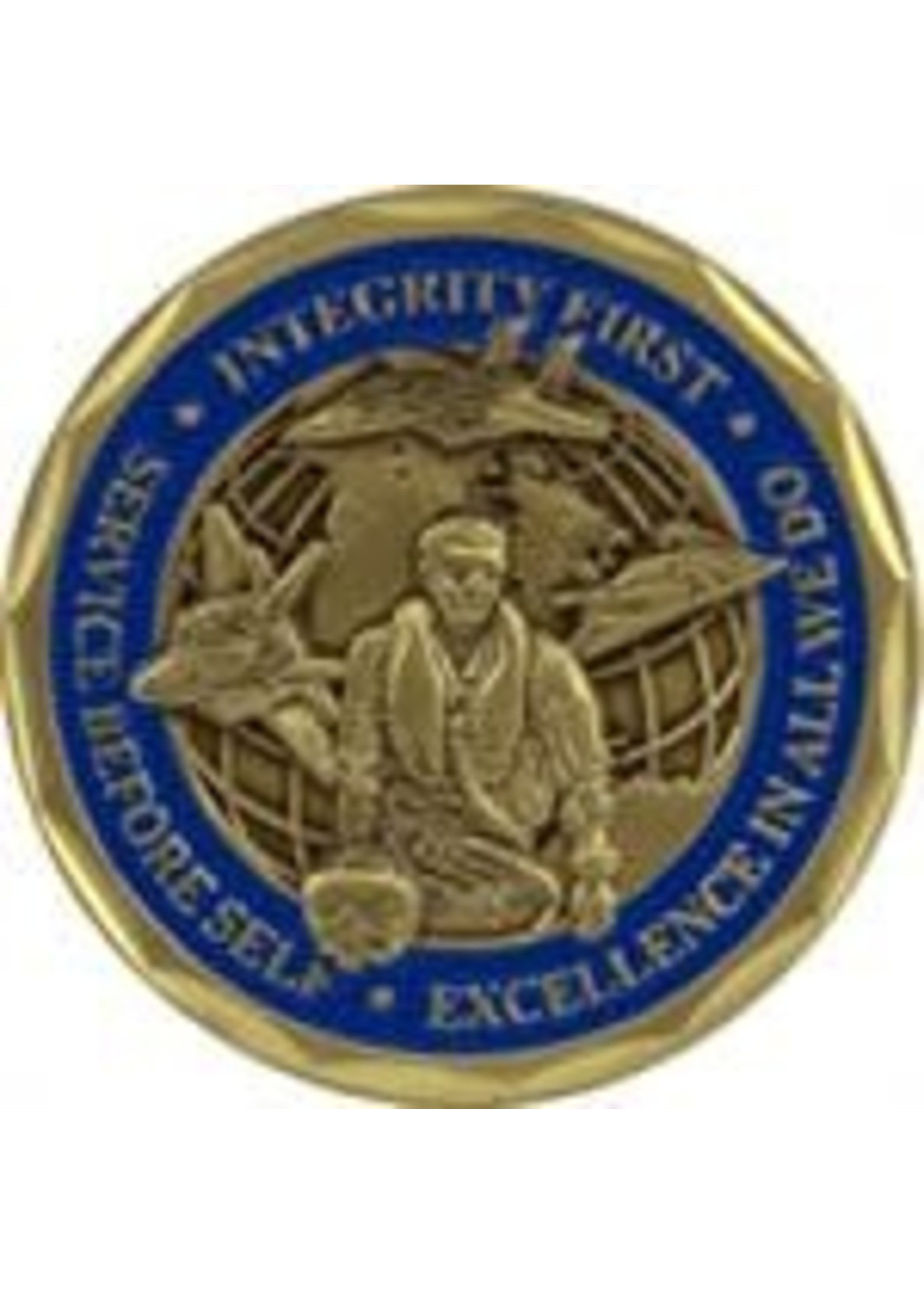 Eagle Crest Challenge Coin Air Force Values